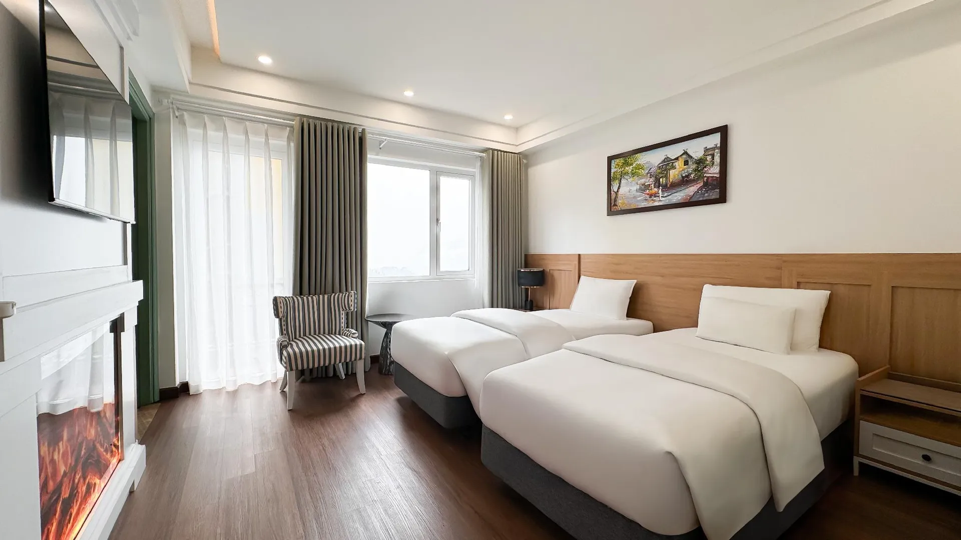 사파 A25 호텔 - 29 탁박 - 사파 3성급 호텔 스위트룸