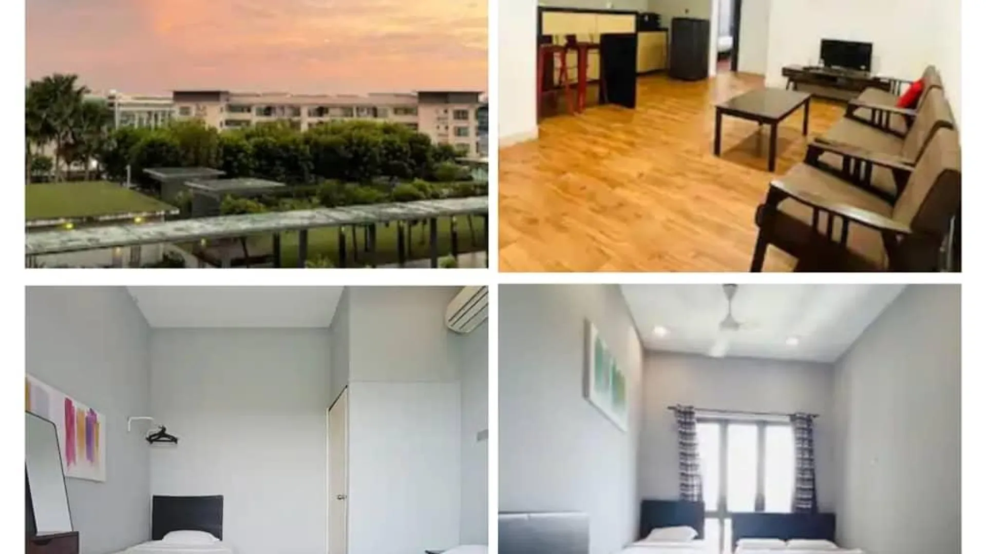 코타키나발루 쿠알라 펜유의 아파트먼트 (85m², 침실 1개, 프라이빗 욕실 1개) 3성급 싱글룸 객실