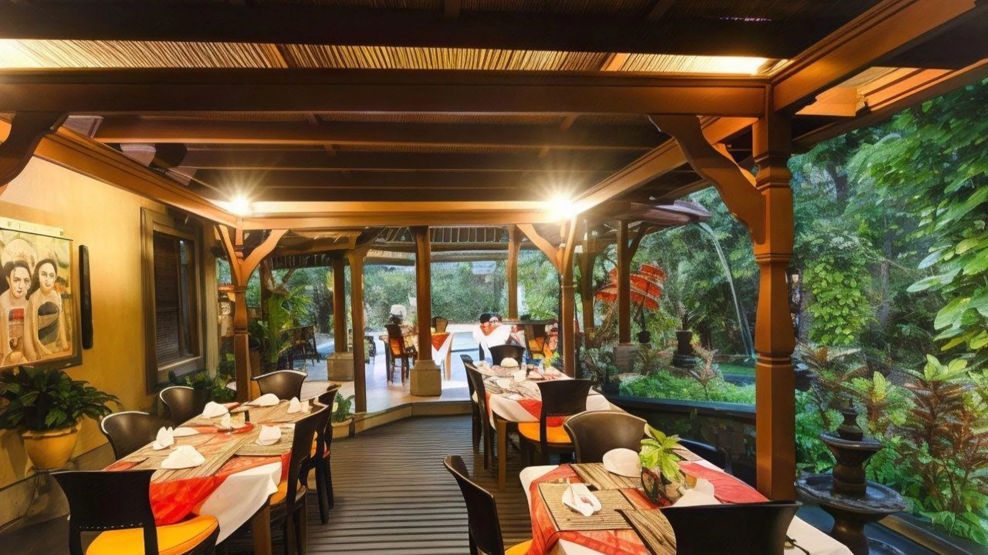 발리 스리 팔라 리조트 앤 빌라 4성급 호텔 수영장