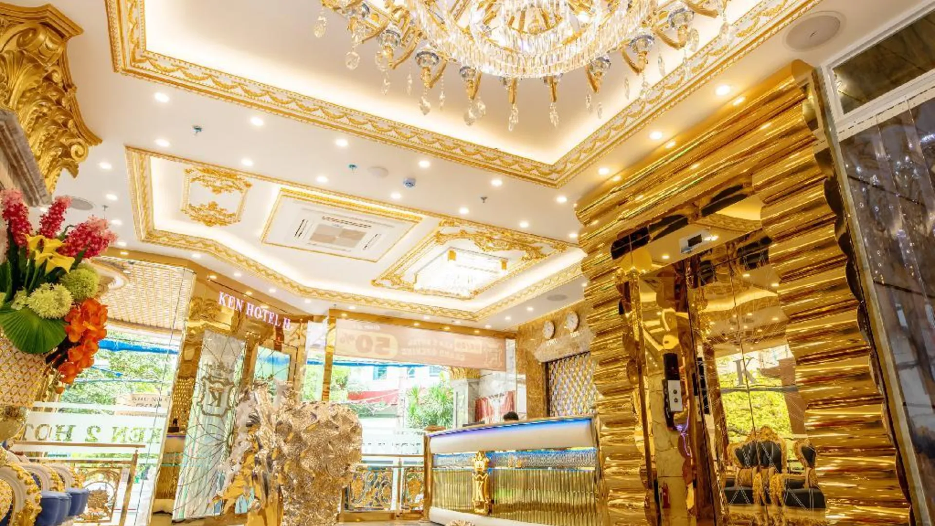 호치민 7s 켄 럭셔리 사이공 3성급 호텔 전망