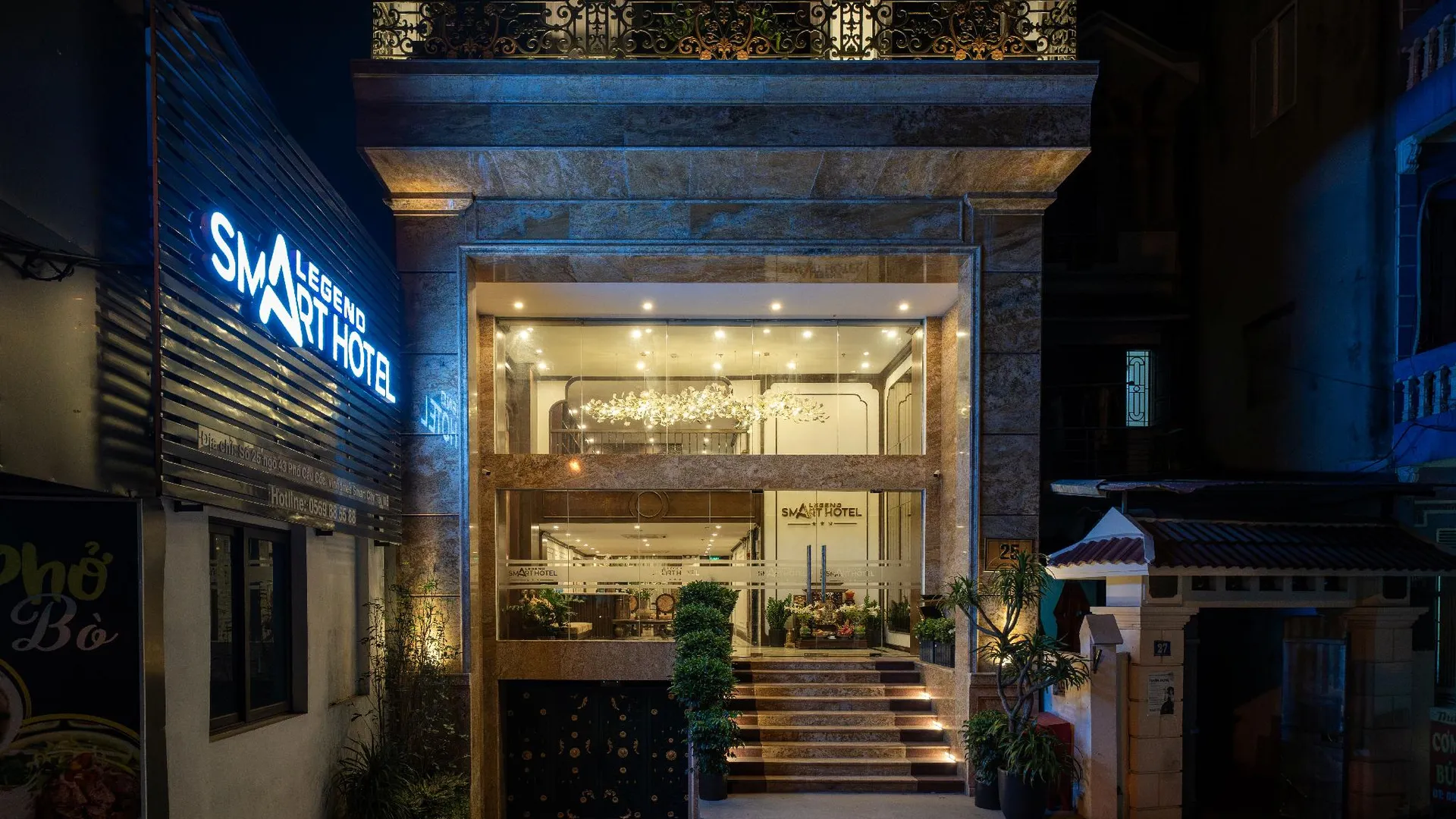 하노이 레전드 스마트 호텔 3성급 호텔 전망