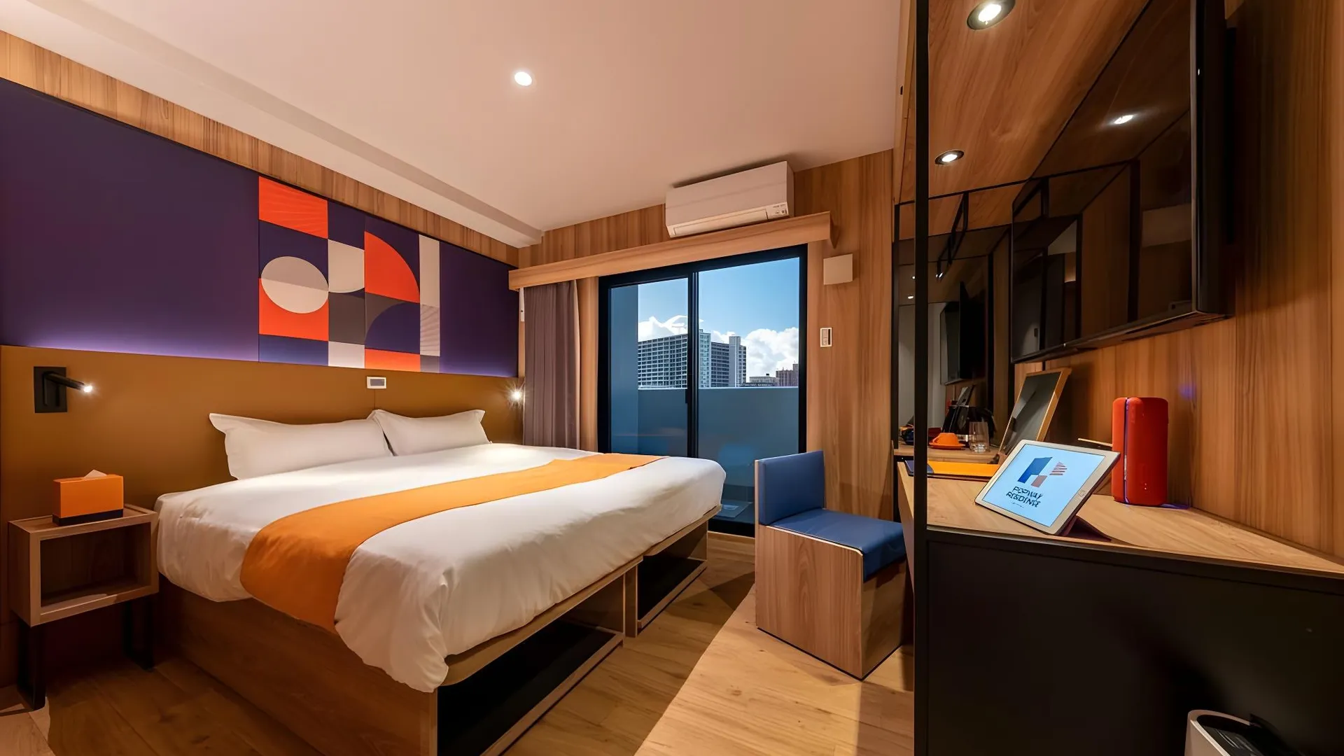 오사카 팝웨이 레지던스 텐노지 4성급 호텔 스위트룸