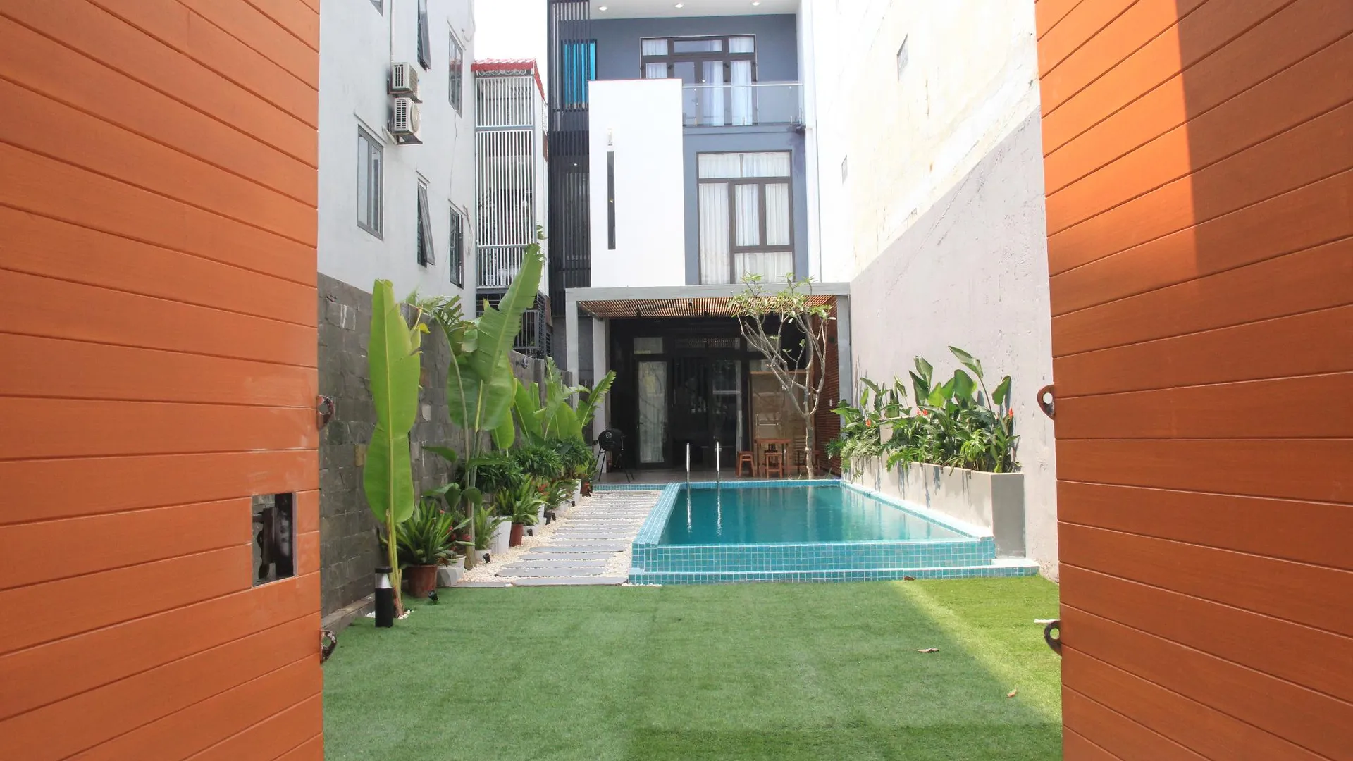 다낭 프억 미의 빌라 (500m², 침실 6개, 프라이빗 욕실 7개) 3성급 싱글룸 객실