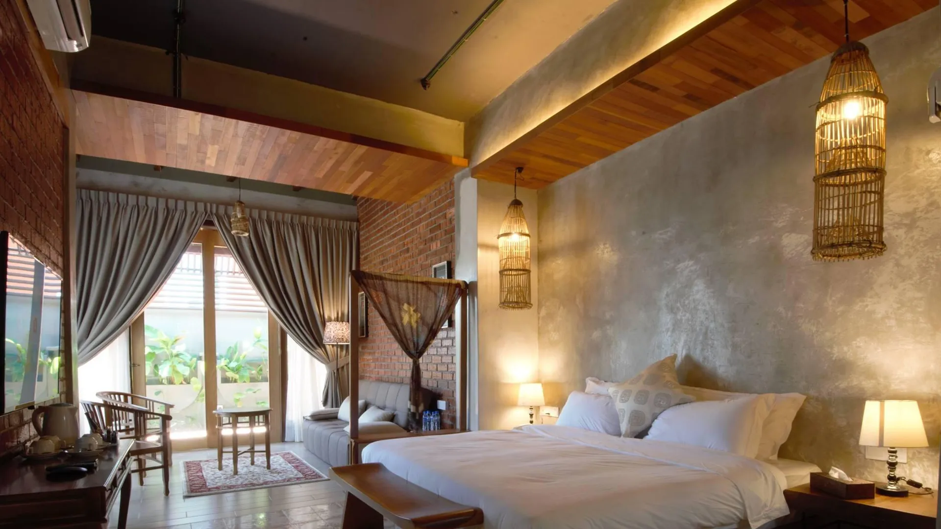 틀룩인탄 테룩 인탄의 방갈로 (4245m², 침실 8개, 프라이빗 욕실 8개) 4성급 호텔 스위트룸