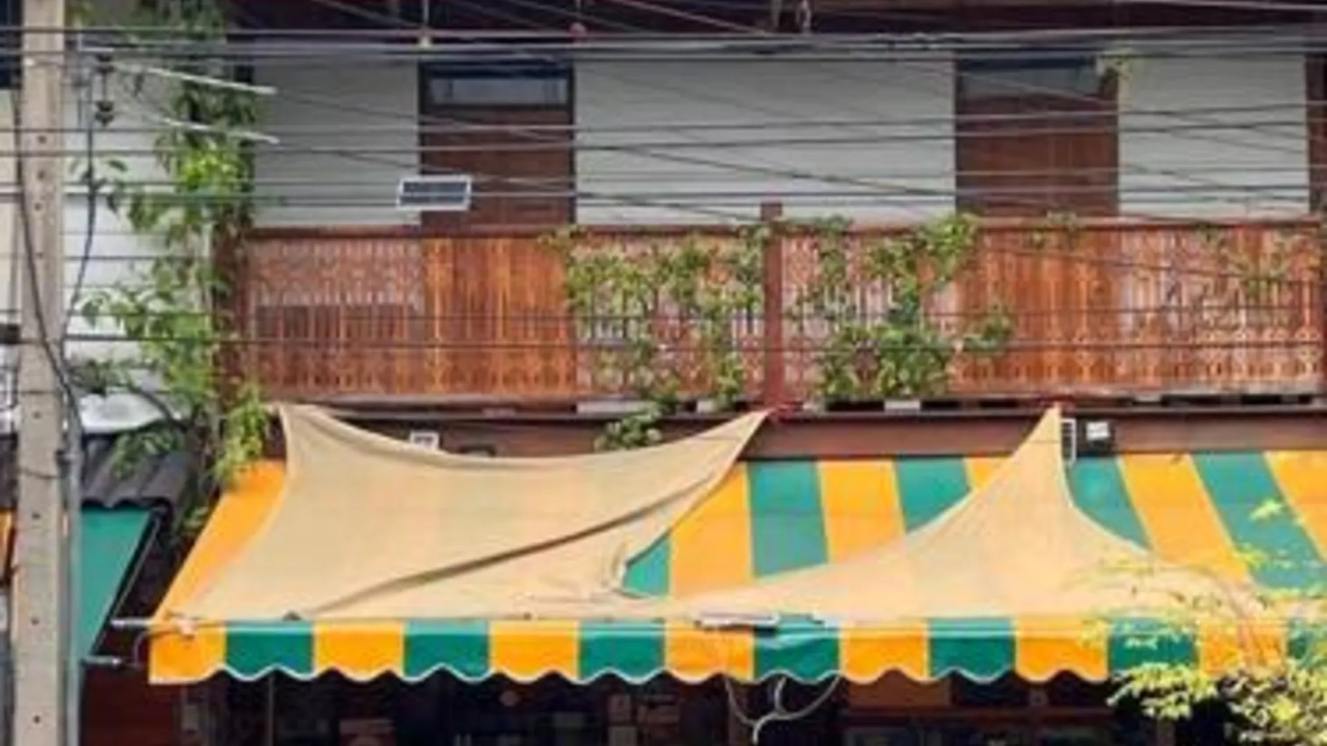 방콕 Thairin House Old town BKK 3성급 싱글룸 전망