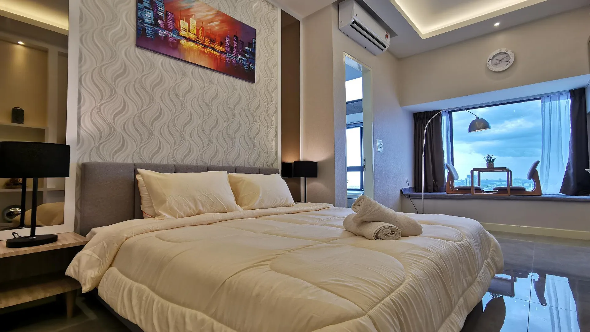 말라카 멜라카 라야의 아파트먼트 (40m², 침실 1개, 프라이빗 욕실 1개) 4성급 싱글룸 객실