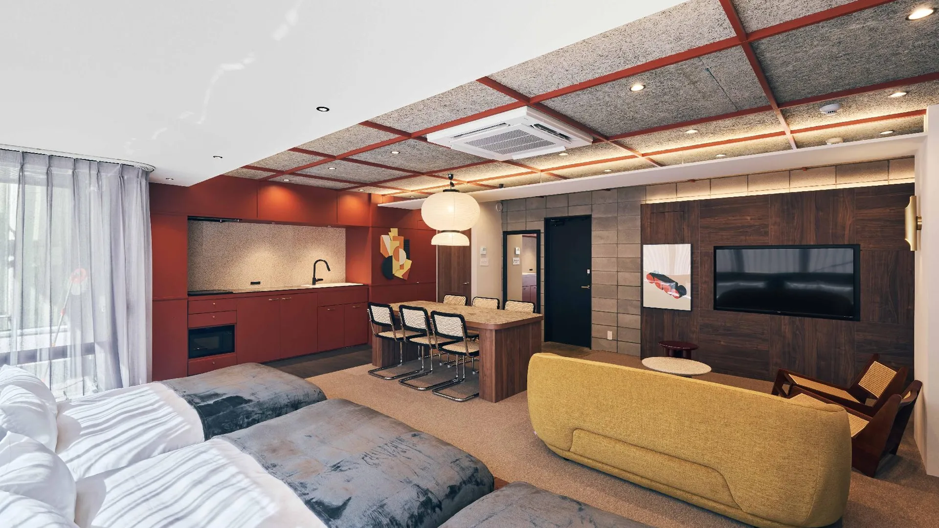 오사카 일리 잼 신사이바시 5성급 호텔 객실