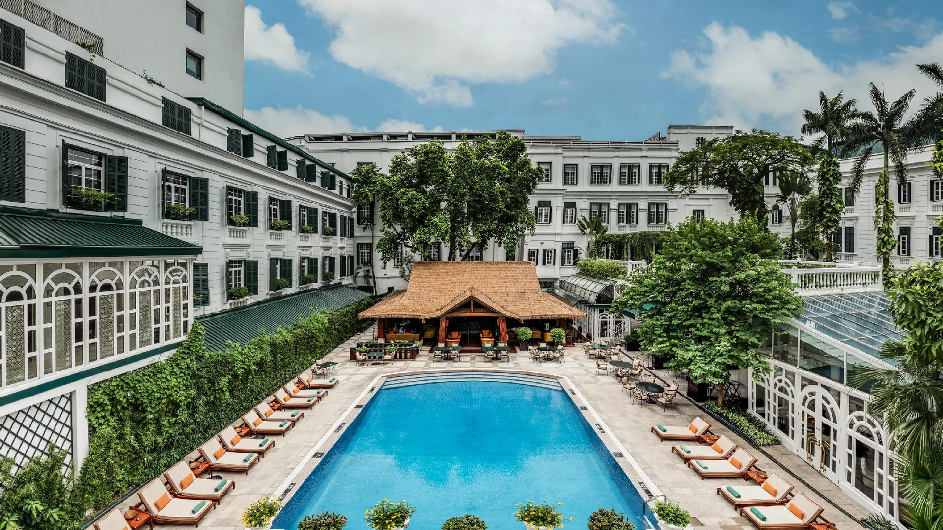 하노이 소피텔 레전드 메트로폴 하노이 호텔 5성급 호텔 수영장