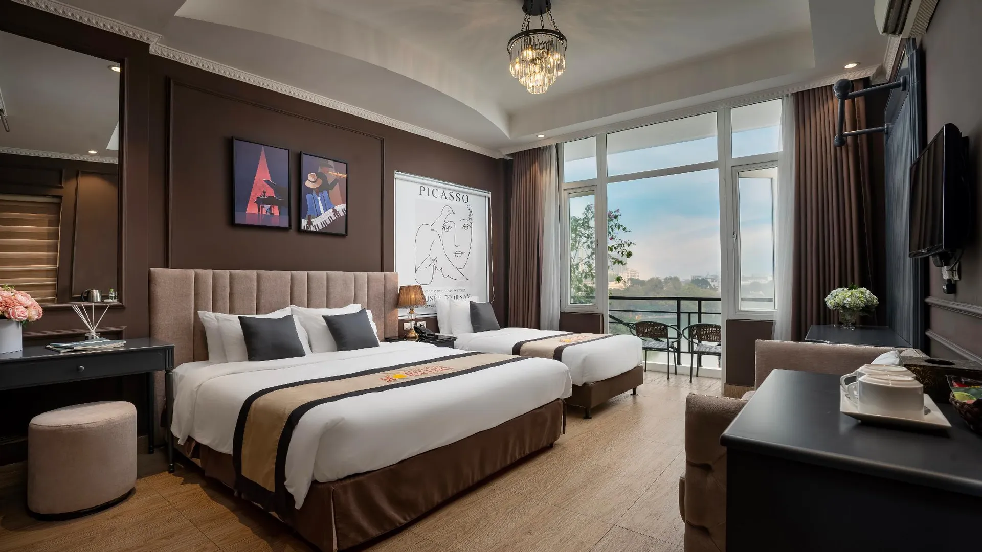 하노이 하노이 모닝 호텔 3성급 호텔 객실