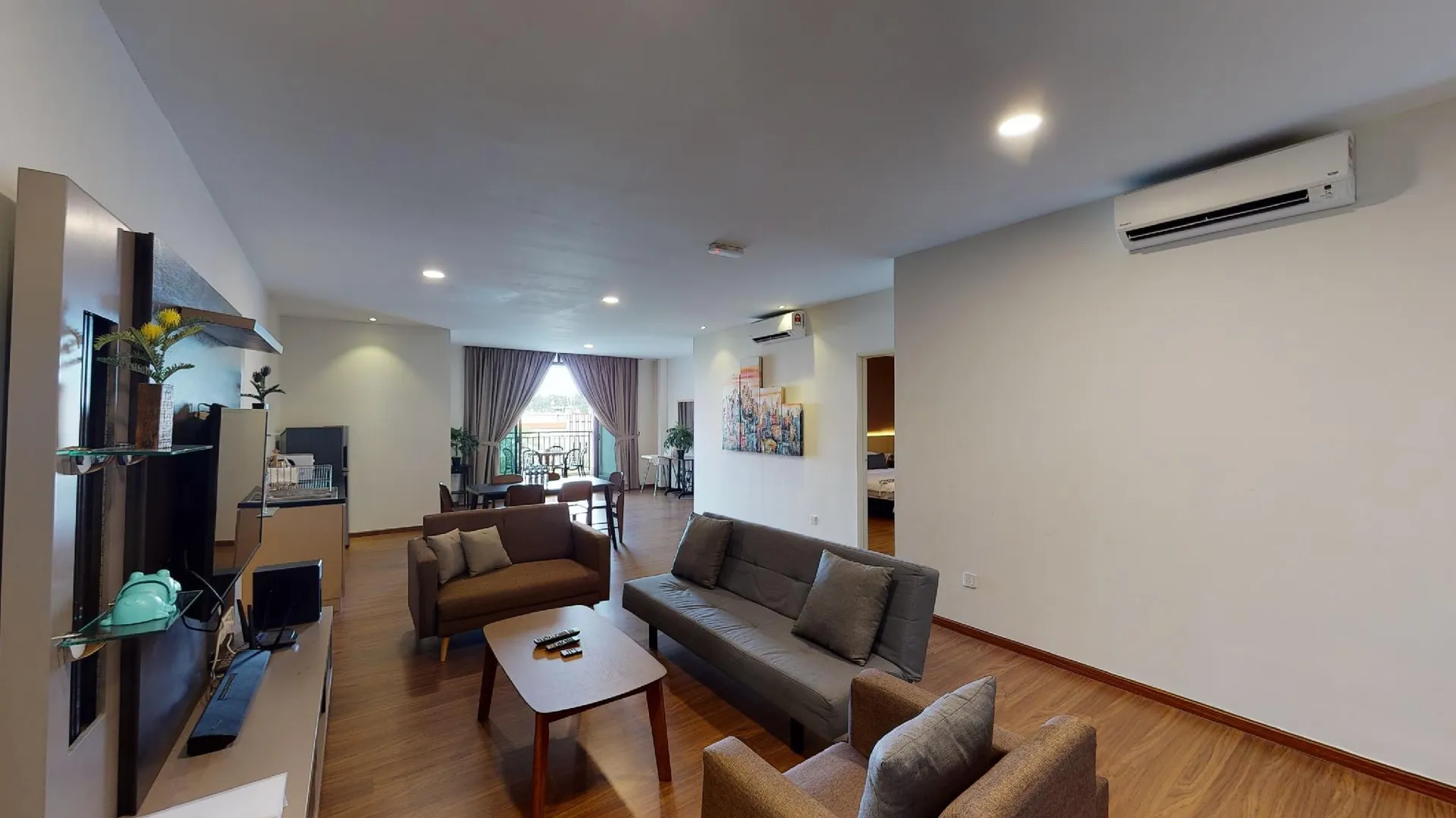 말라카 The Waterfront Apartments A201 3성급 싱글룸 전망