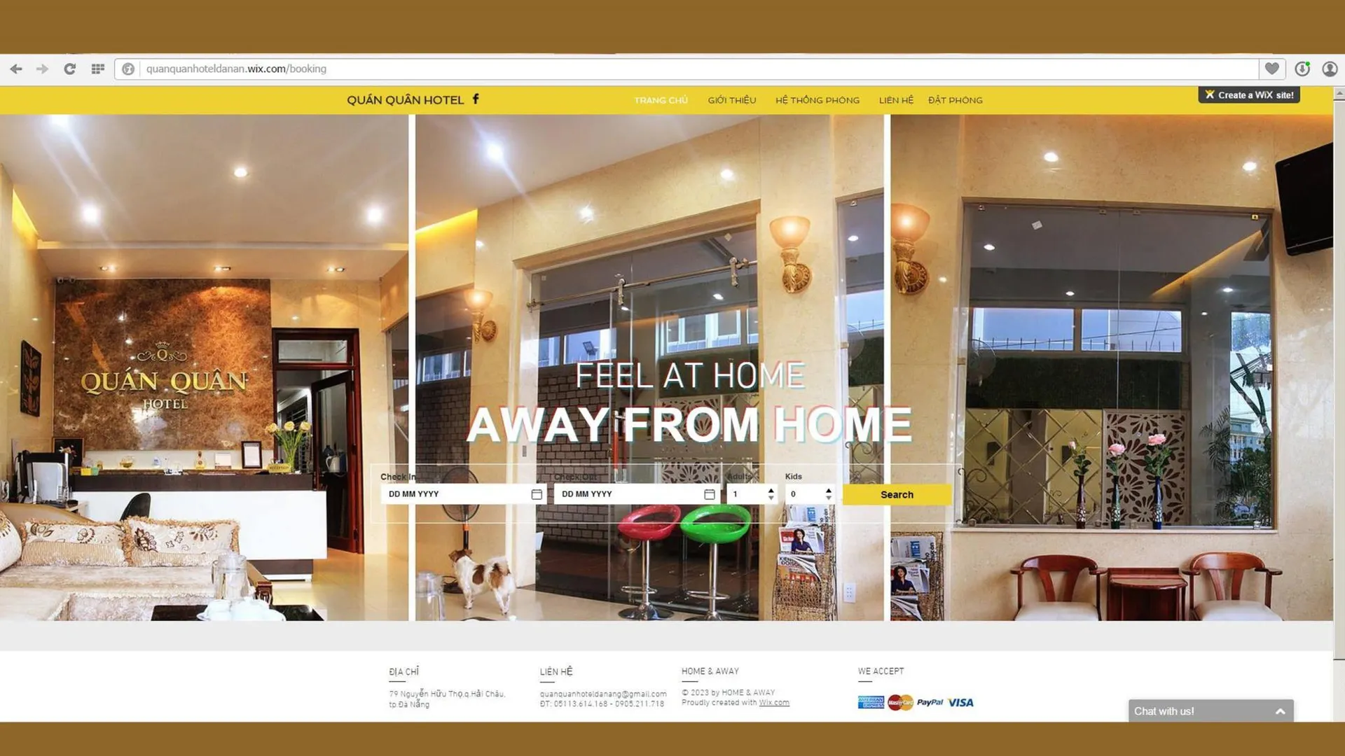 다낭 콴 콴 호텔    호텔 객실