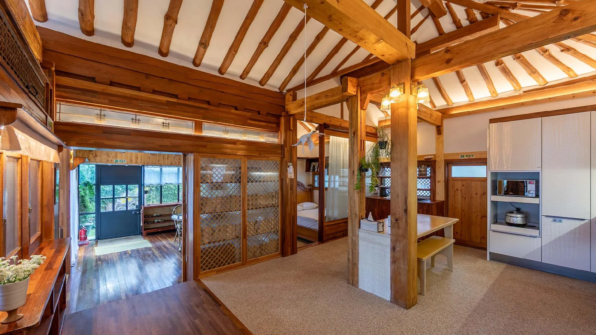 영양군 청송 눈떠보니 청송 한옥펜션 2성급 게스트하우스 로비