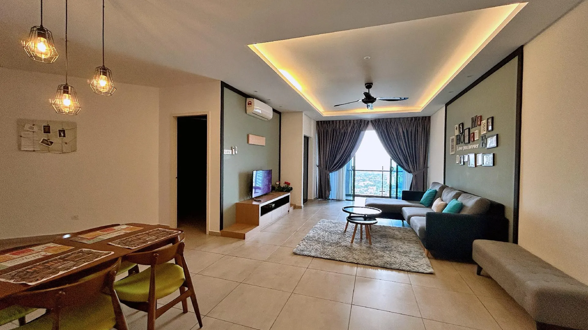 말라카 말라카 시내의 아파트먼트 (118m², 침실 3개, 프라이빗 욕실 2개) 4성급 싱글룸 스위트룸