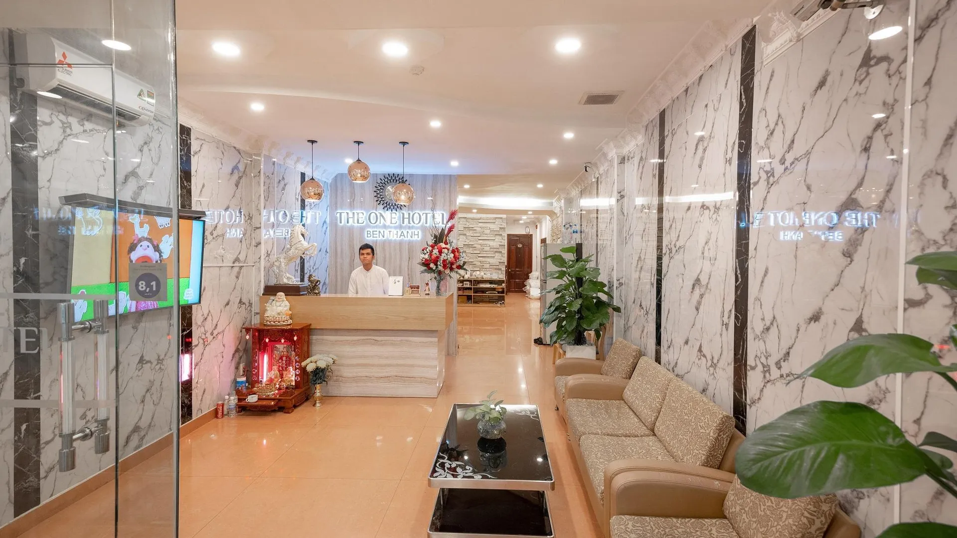 호치민 더 원 호텔 벤탄 3성급 호텔 레스토랑