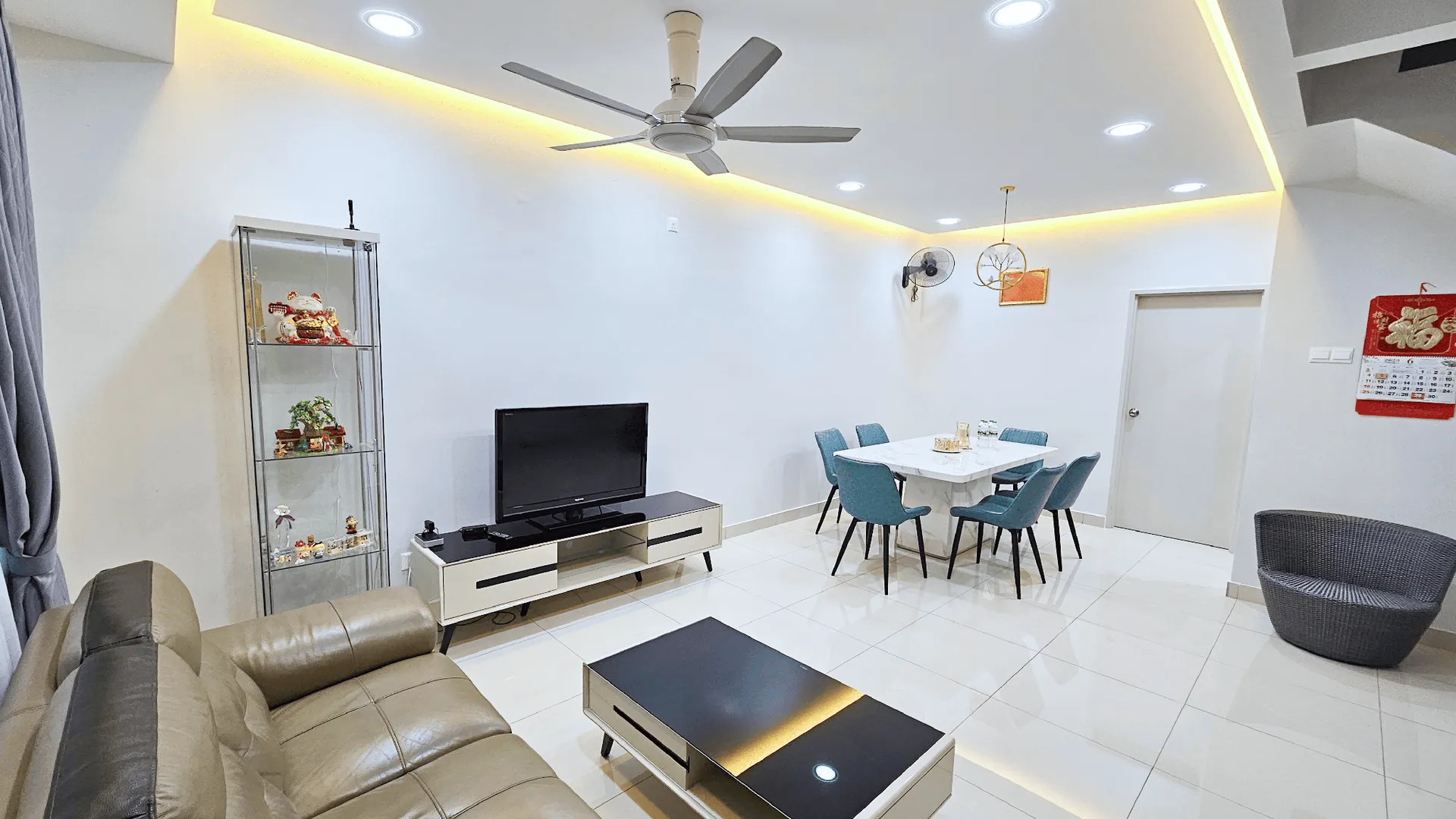 조호바루 / 조호르바루 쿠라이 시티 센터의 프라이빗 하우스 (1654m², 침실 4개, 프라이빗 욕실 3개) 3성급 게스트하우스 객실