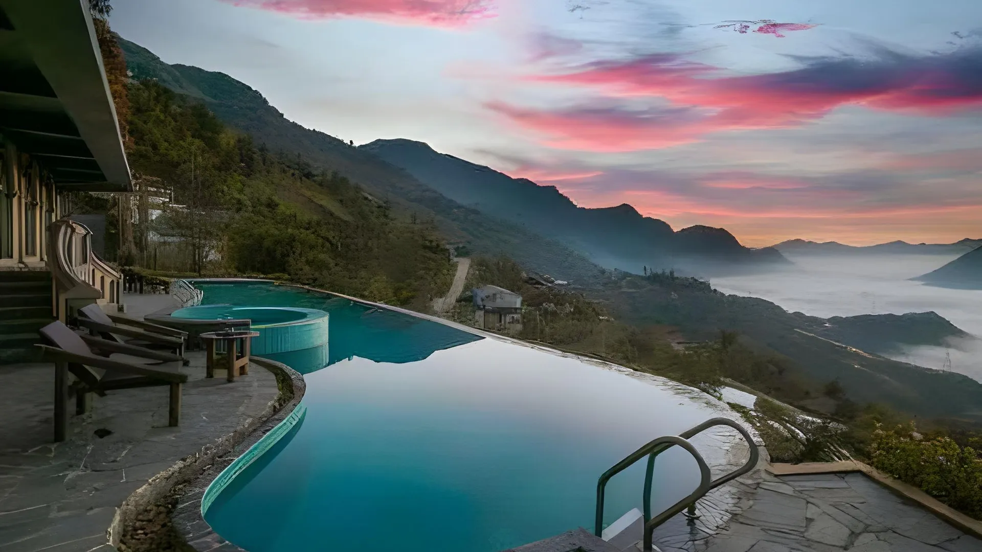 사파 더 몽 빌리지 리조트 앤 스파 호텔 로비