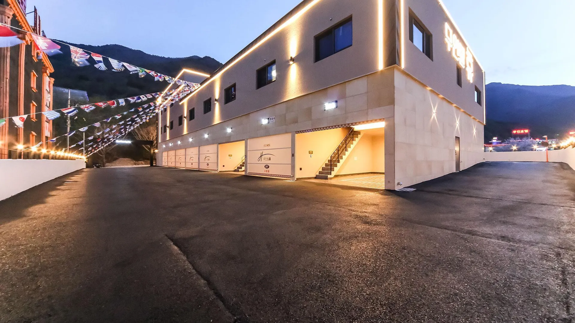 울산 울산 영남알프스 무인텔 휴 1성급 호텔 로비