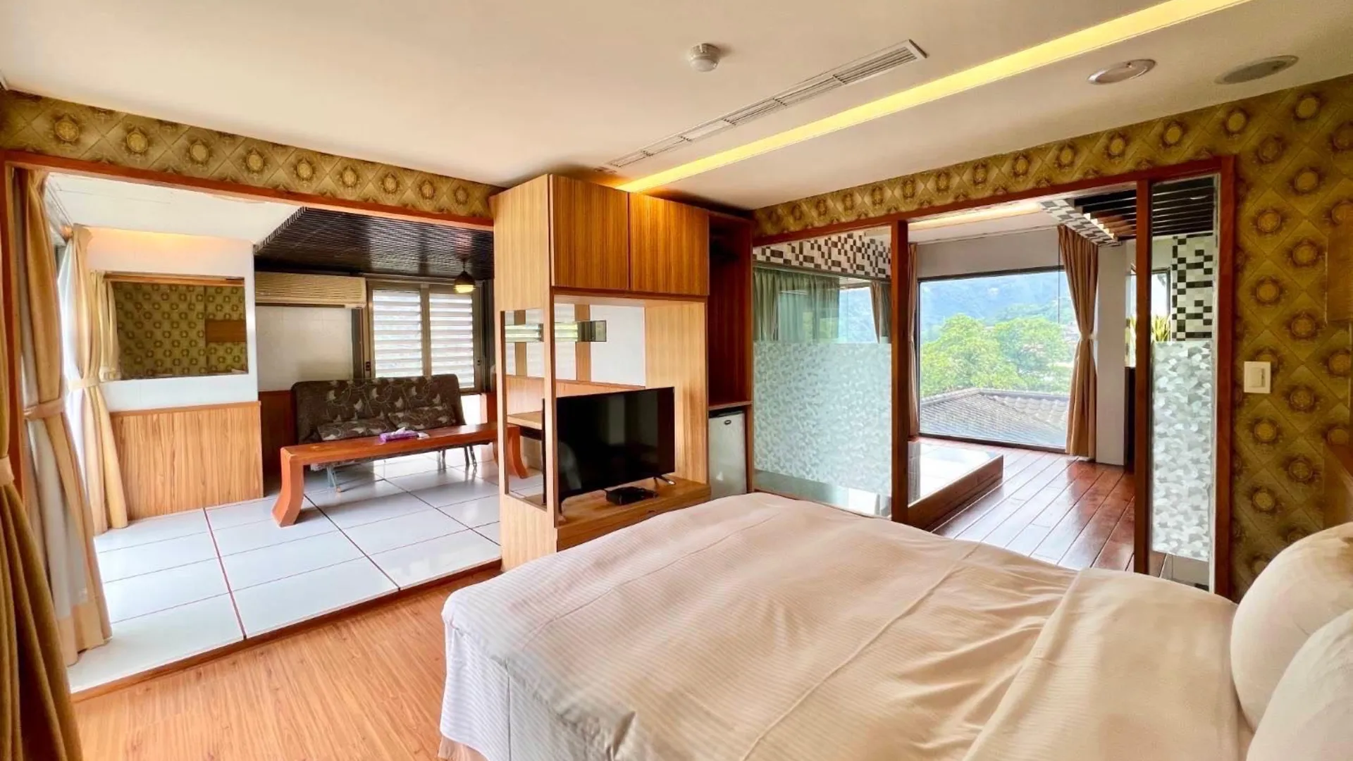 타이베이 울라이 상류 스프링 리조트 3성급 호텔 전망