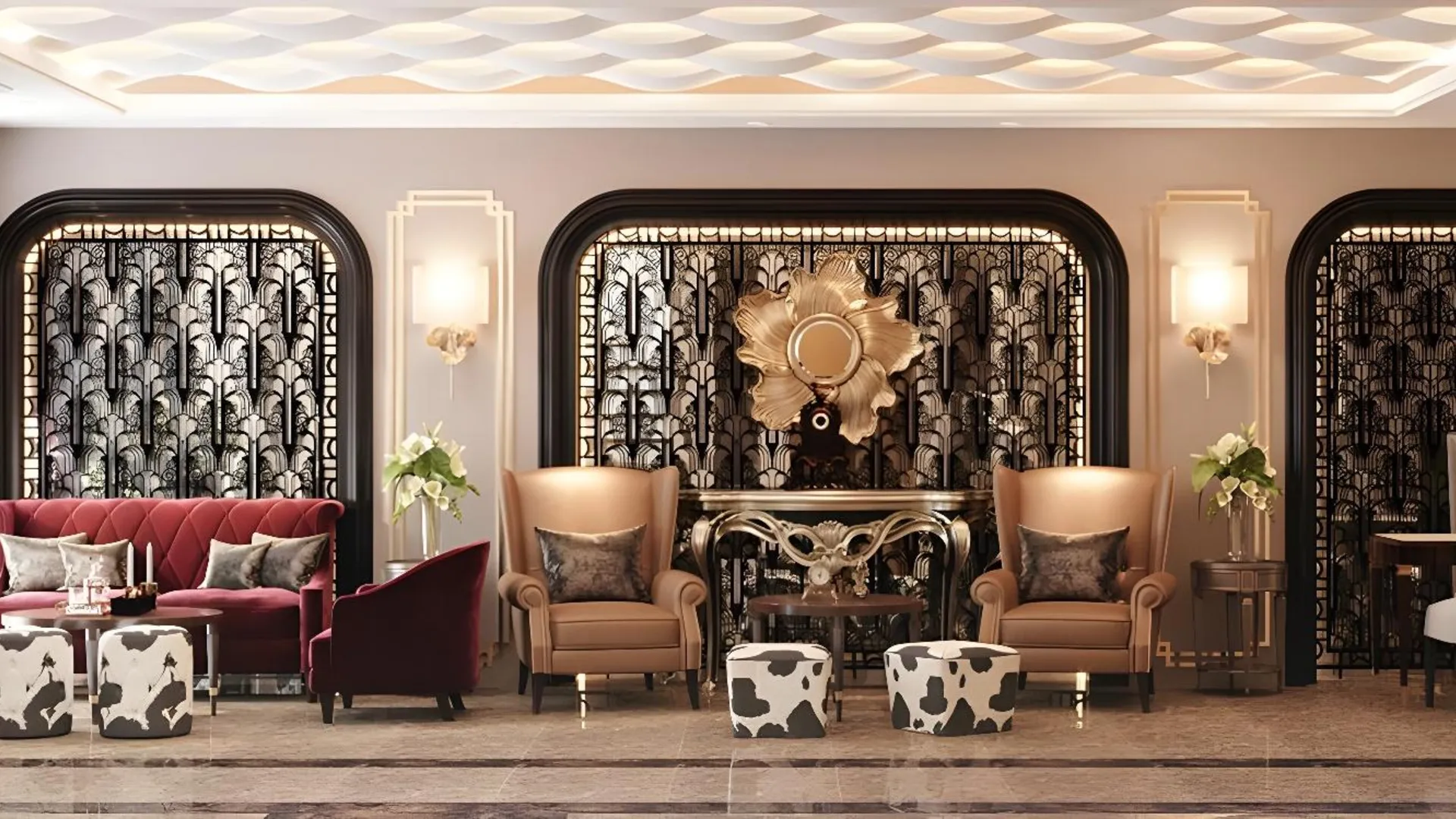 하노이 하노이 L'헤리티니 호텔 4성급 호텔 로비