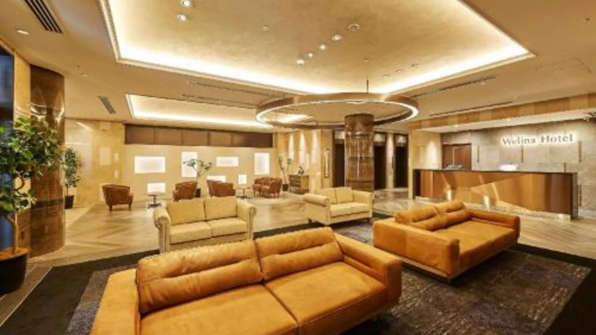 오사카 웰리나 호텔 프리미어 나카노시마 이스트 3성급 호텔 로비