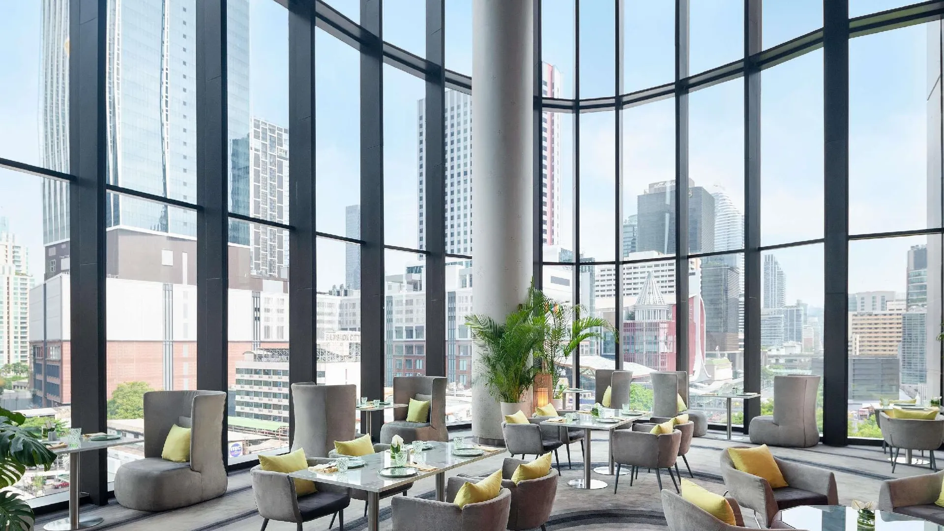 방콕 노보텔 방콕 플래티넘 프라투남 4성급 호텔 로비