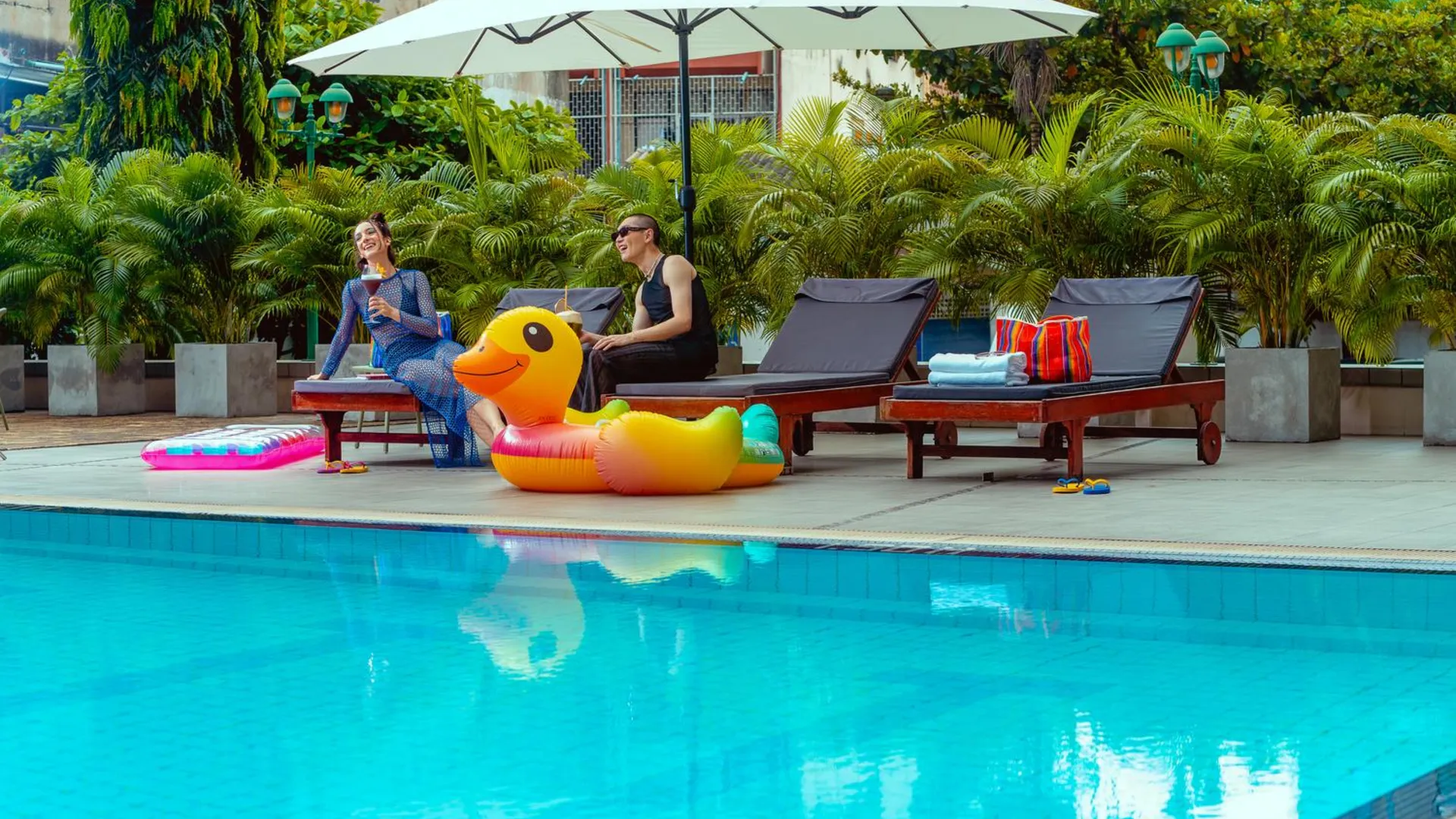 방콕 더 피그 로비 방콕 4성급 호텔 객실