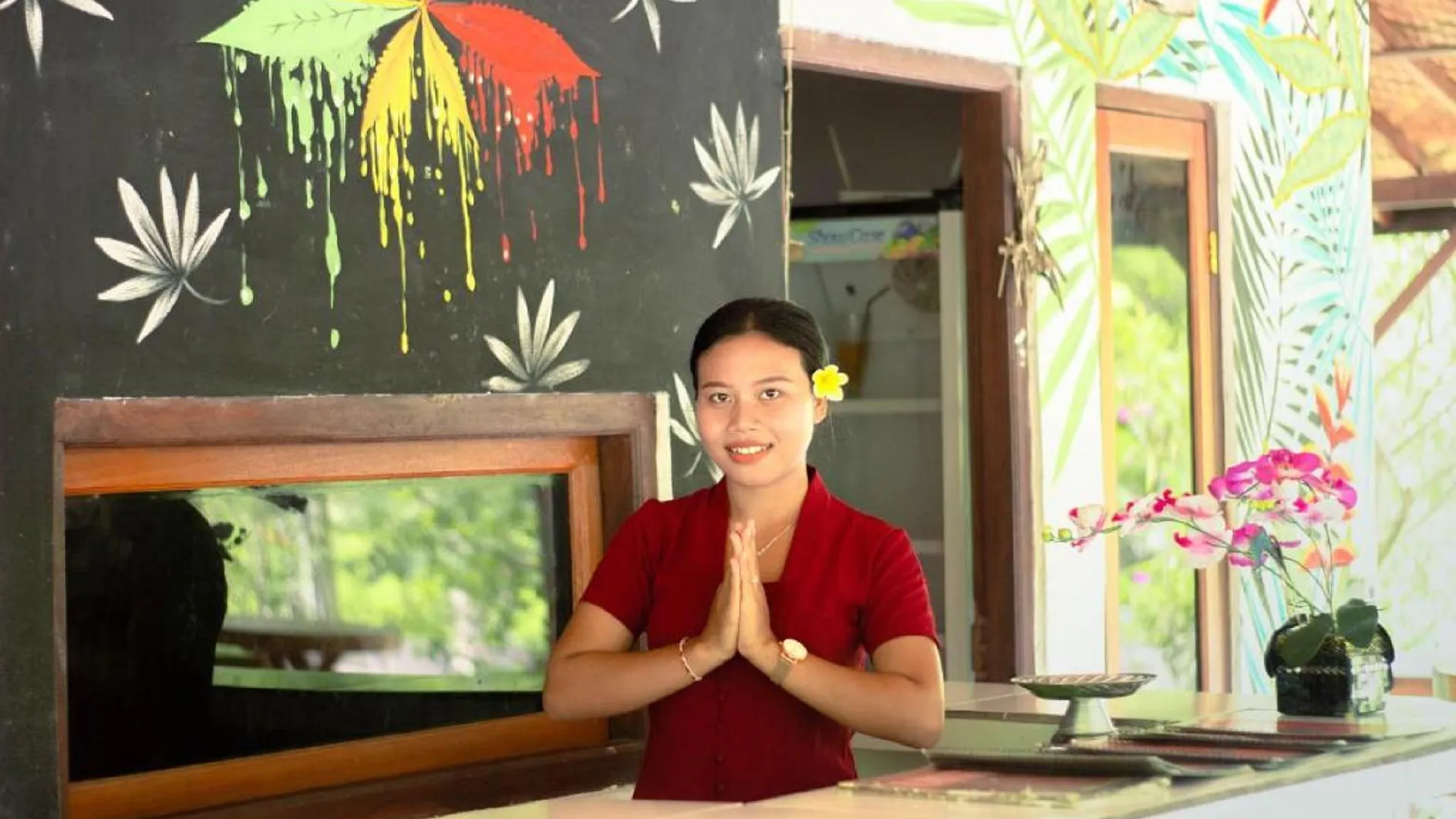 발리 와투 지넹 바이 위즈젤라 3성급 호텔 전망