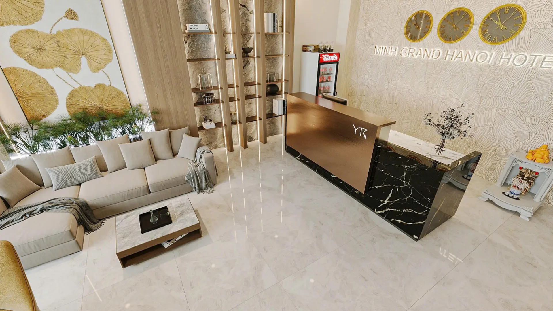 하노이 민 그랜드 하노이 호텔 3성급 호텔 외관