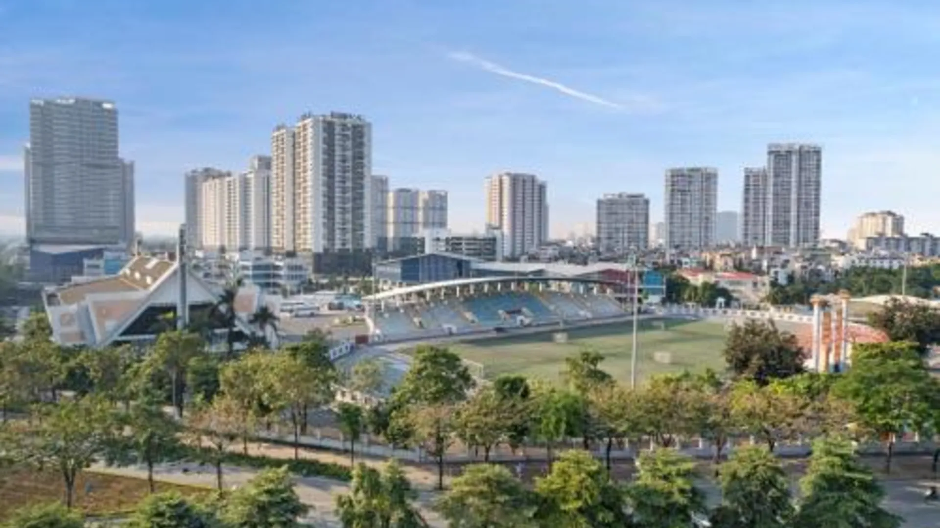 하노이 22랜드 코스모스 호텔 4성급 호텔 전망