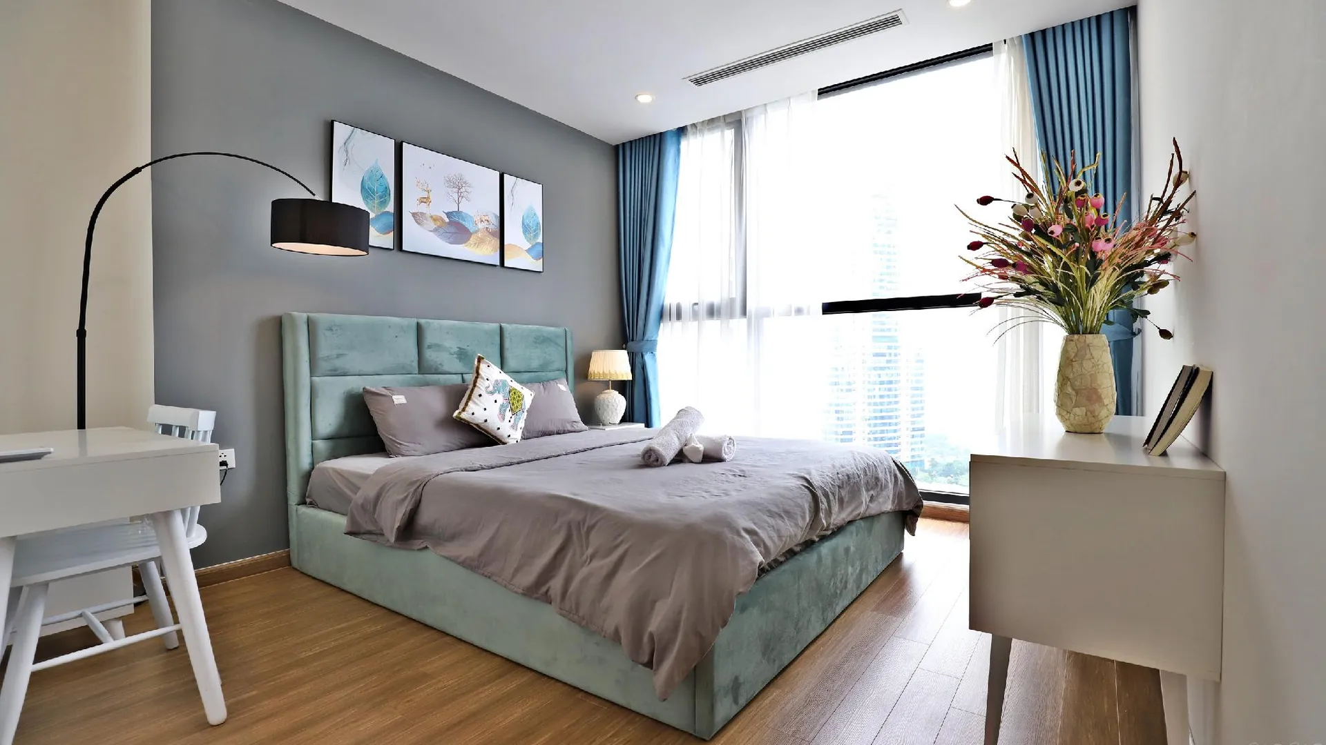 하노이 하노이 룸스 - 빈홈즈 스카이레이크 아파트먼트 5성급 게스트하우스 스위트룸