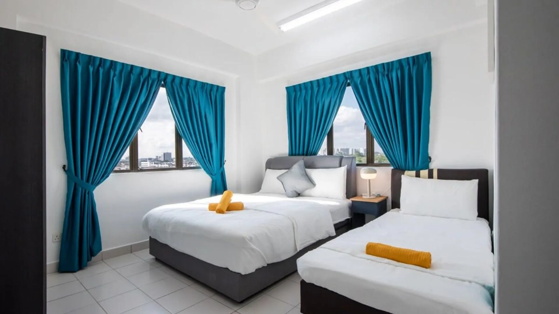 조호바루 / 조호르바루 당가베이의 프라이빗 하우스 (111m², 침실 3개, 프라이빗 욕실 2개) 3성급 게스트하우스 스위트룸