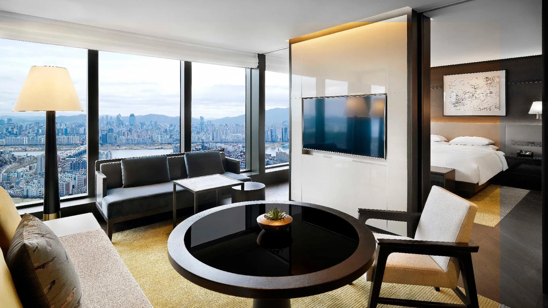 서울 그랜드 하얏트 서울 5성급 호텔 스위트룸