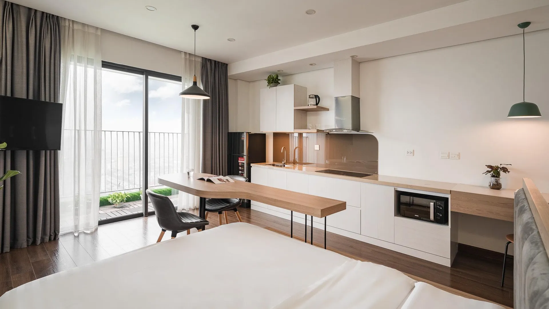 하노이 빈홈 디캐피탈 아파트먼트 5성급 호텔 스위트룸