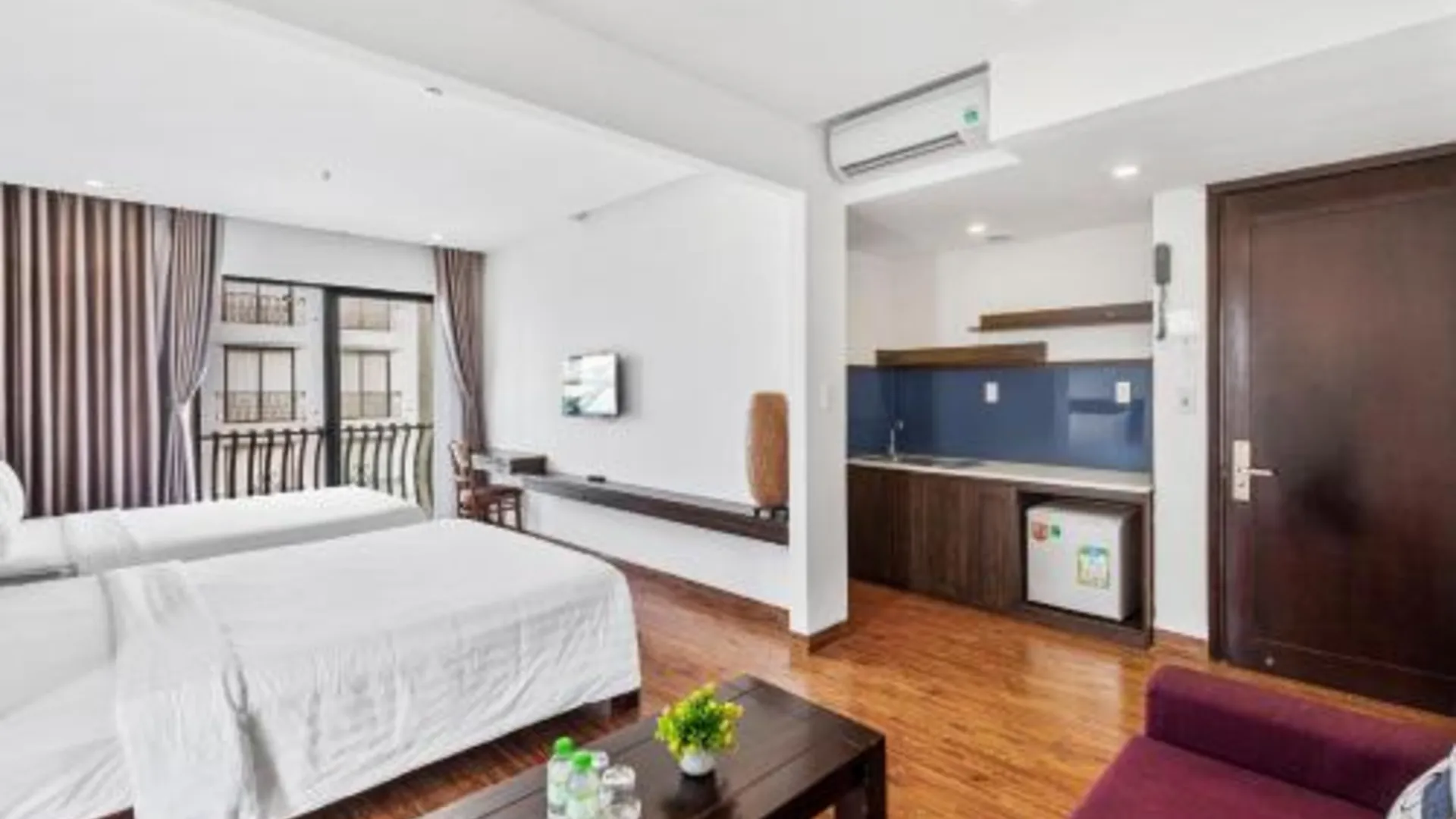 다낭 아미스 호텔 앤 아파트먼트 - 미케 비치까지 50m 호텔 스위트룸