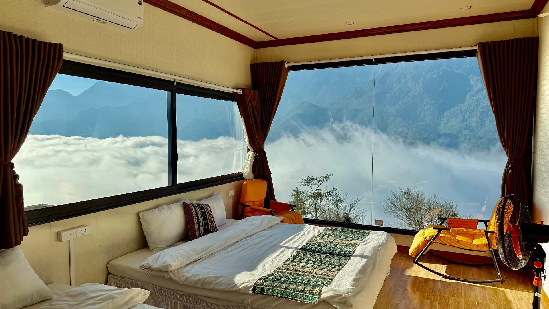 사파 탁자장 사파 2성급 게스트하우스 전망