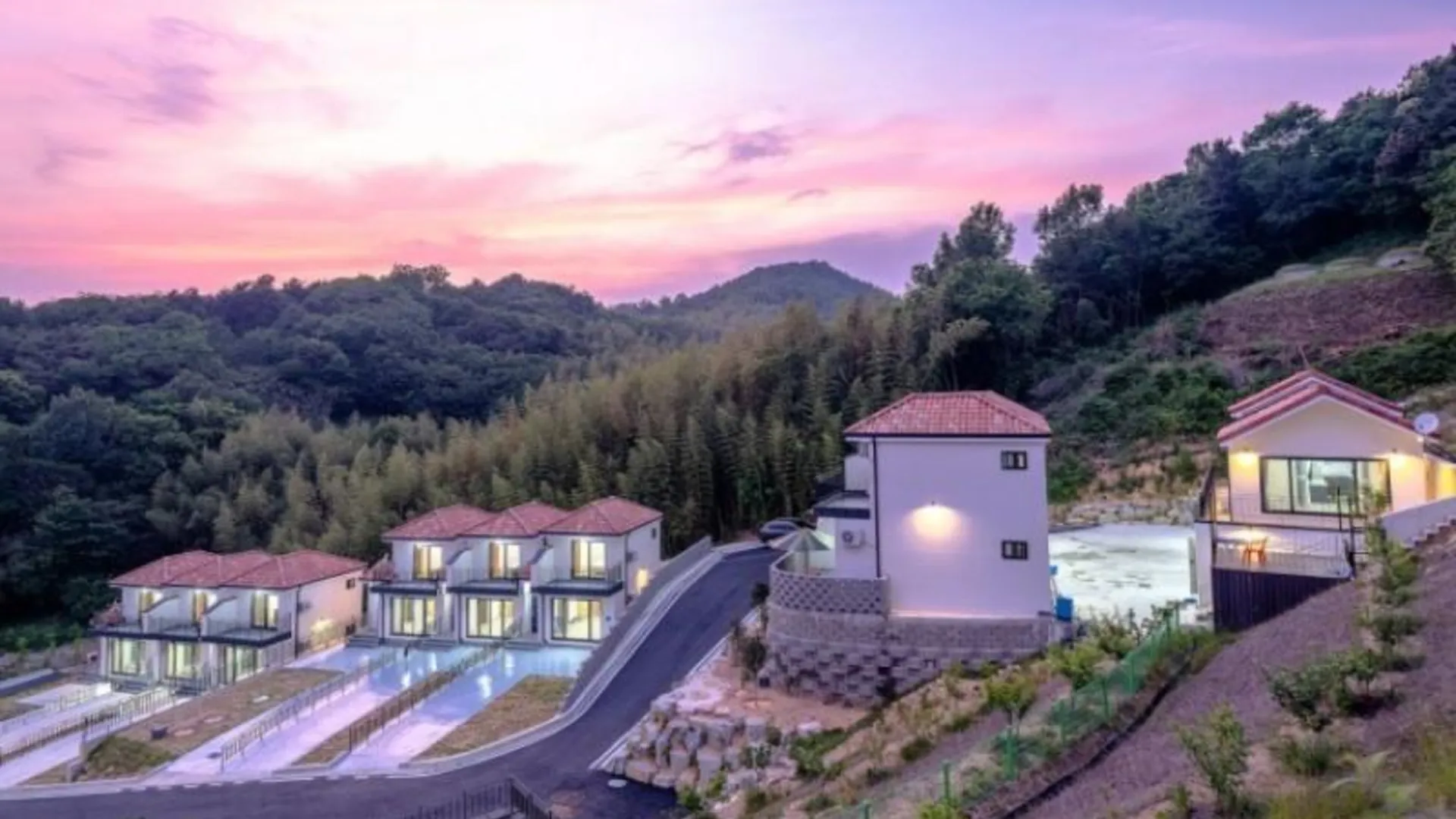 담양 담양 까사블랑카펜션(D,E동) 3성급 게스트하우스 전망