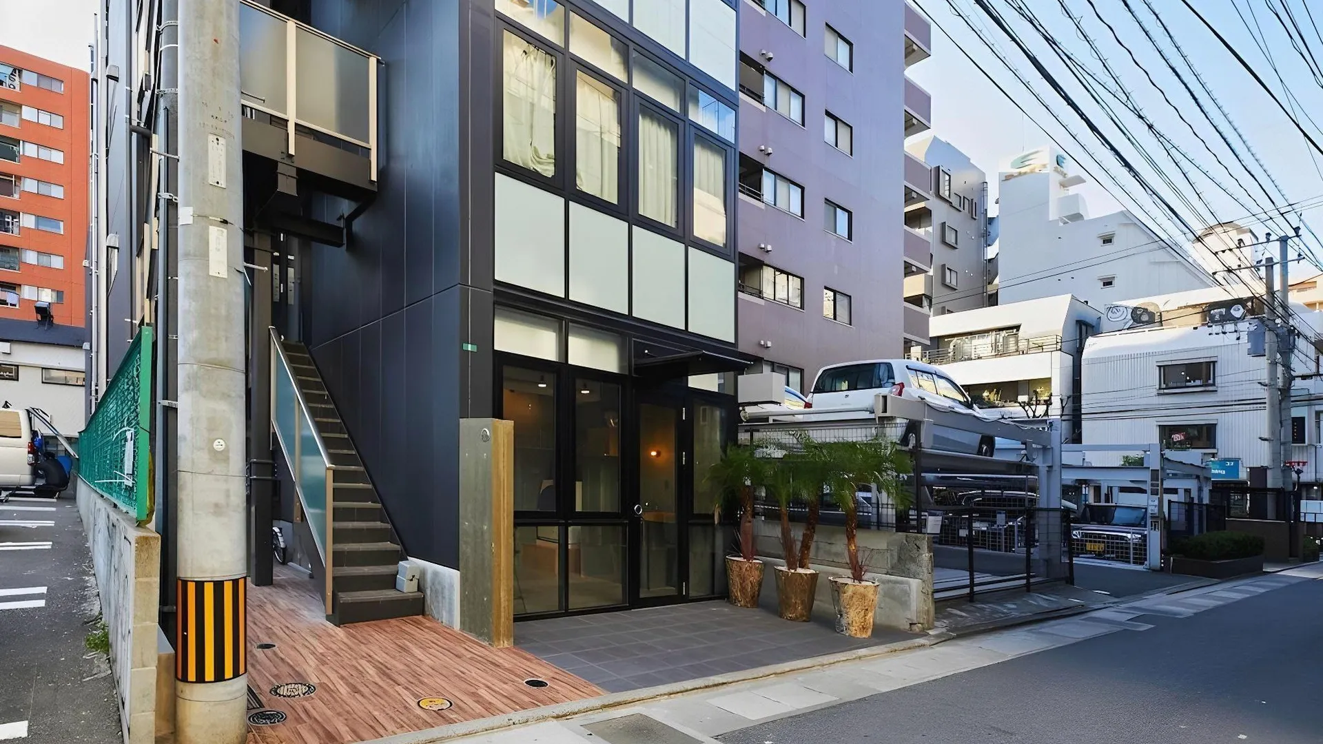 후쿠오카 미즈카 다이묘 7 - 무인 호텔 3성급 호텔 전망