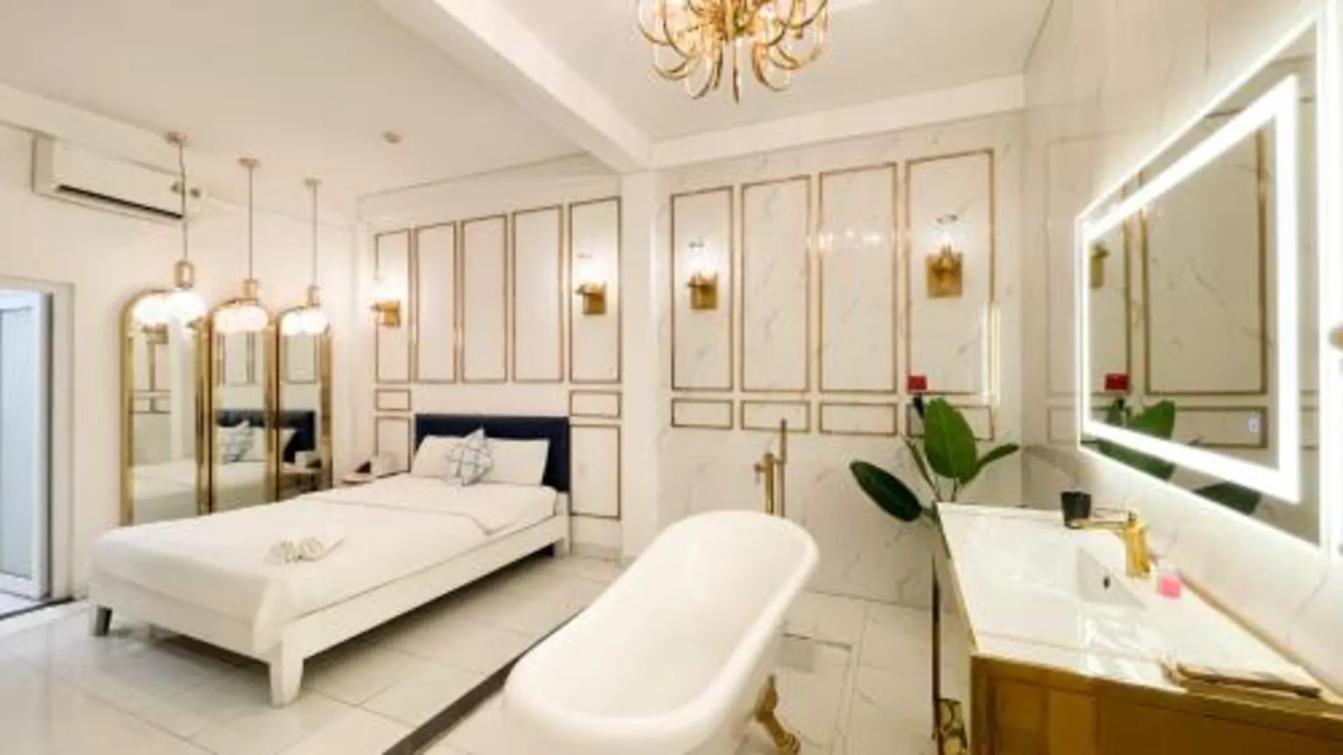 호치민 어 인 호텔 글래머 호텔 스위트룸