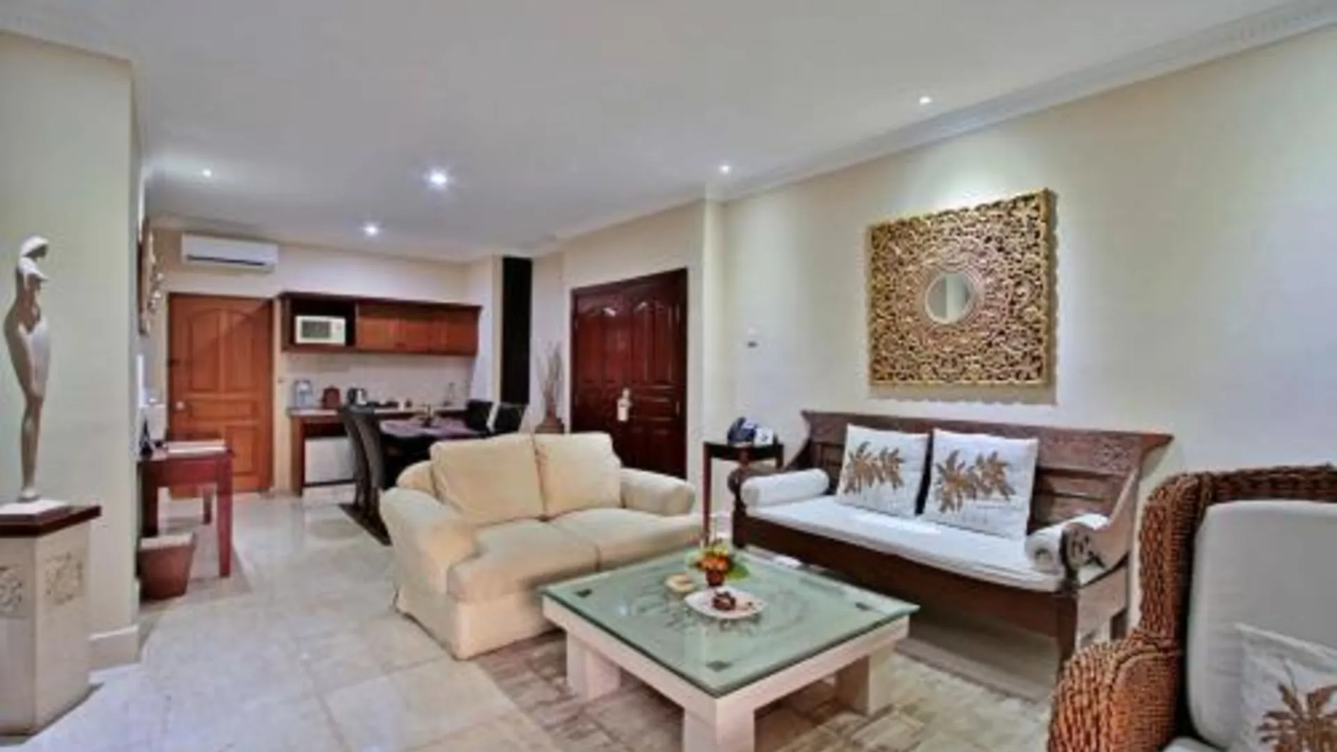 발리 더 자야카르타 발리 비치 리조트 앤 스파 4성급 호텔 전망