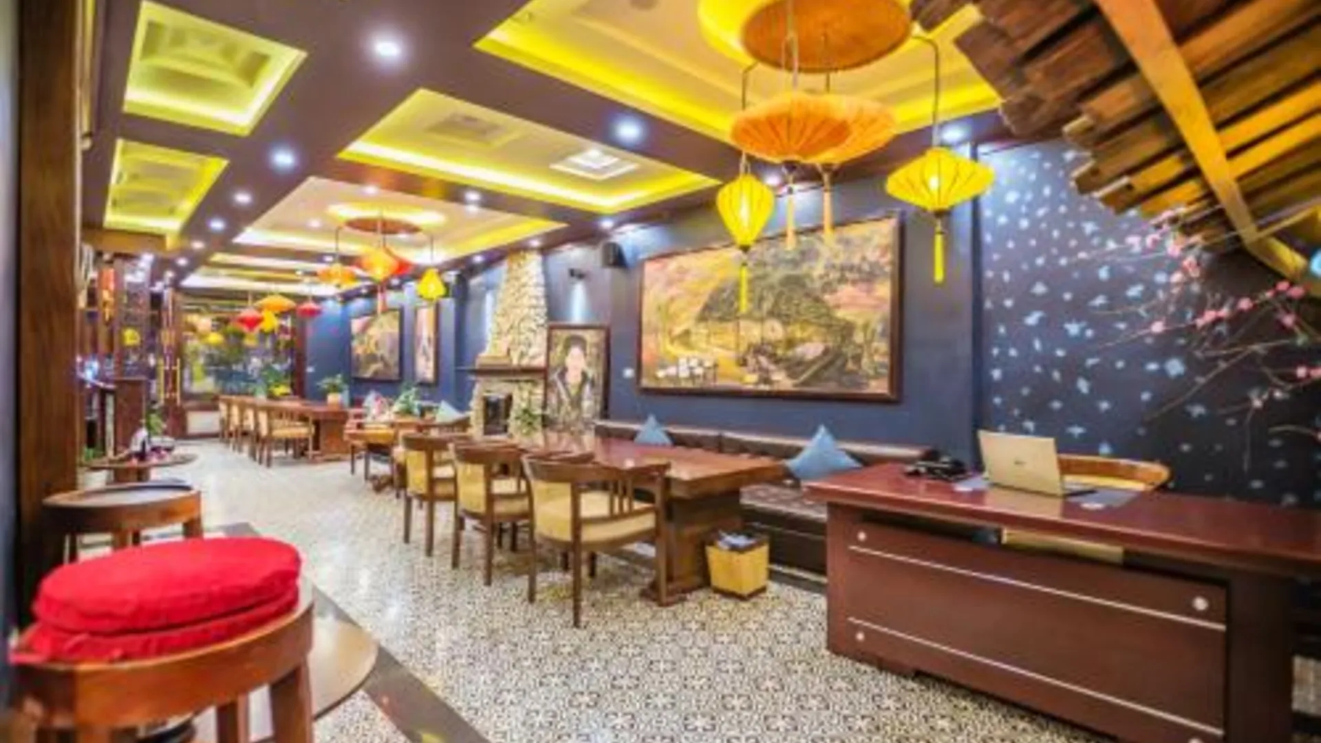 사파 SAPA FULL HOUSE HOTEL 3성급 호텔 로비