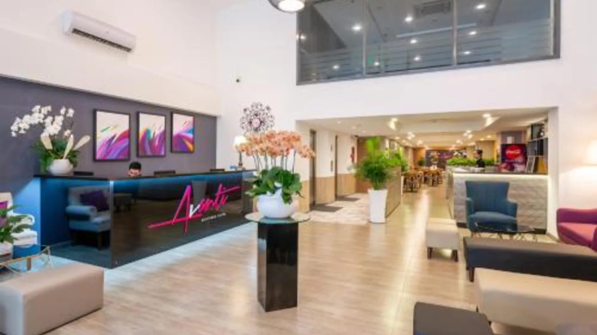 호치민 아반티 부티크 3성급 호텔 레스토랑