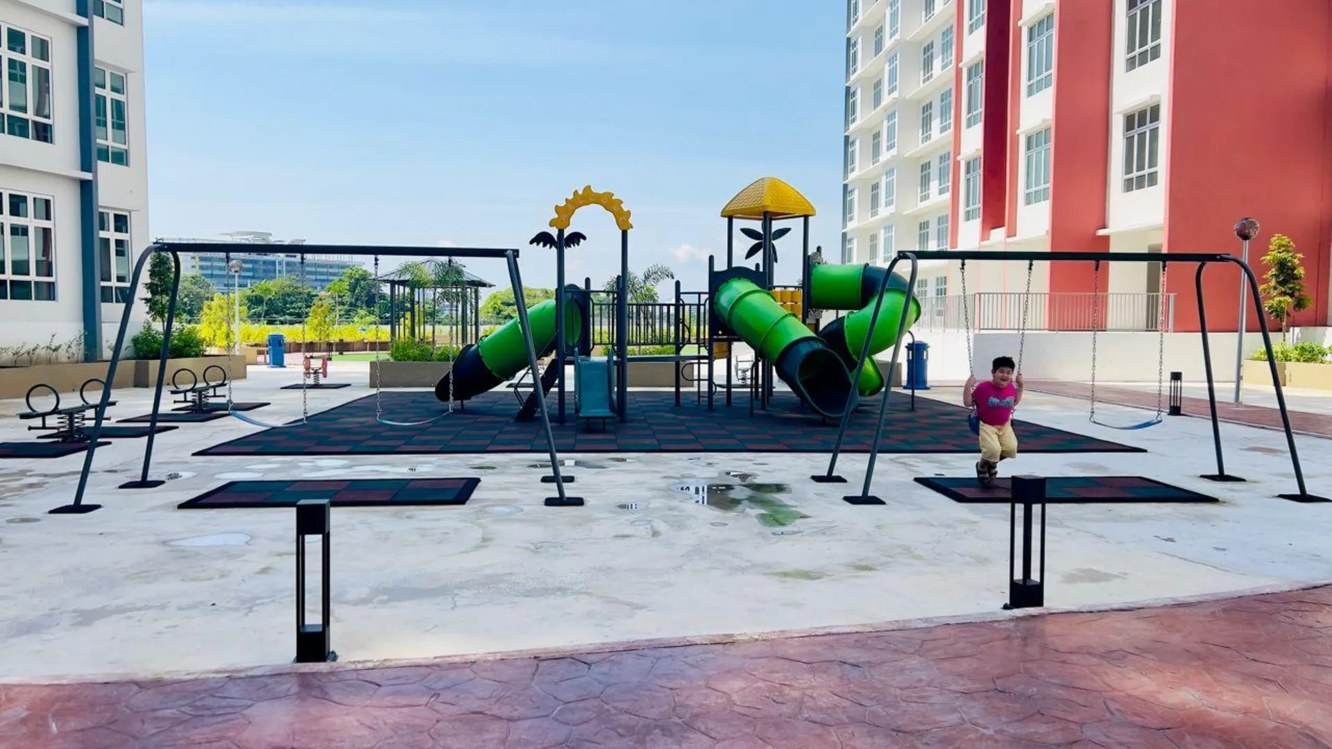 이포 캄풍 자와의 아파트먼트 (62m², 침실 2개, 프라이빗 욕실 2개) 3성급 싱글룸 부대시설