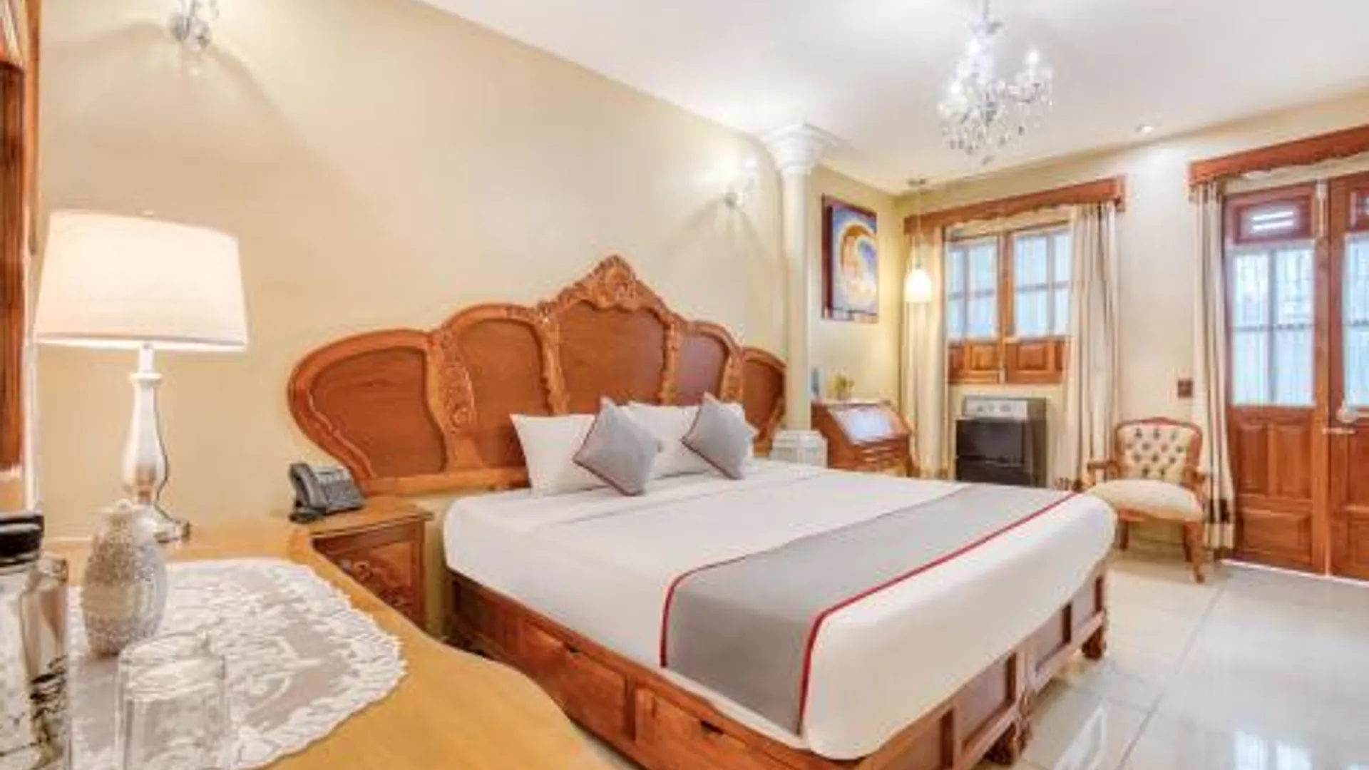 오악사카 Hotel Boutique Casa Garay 4성급 호텔 스위트룸