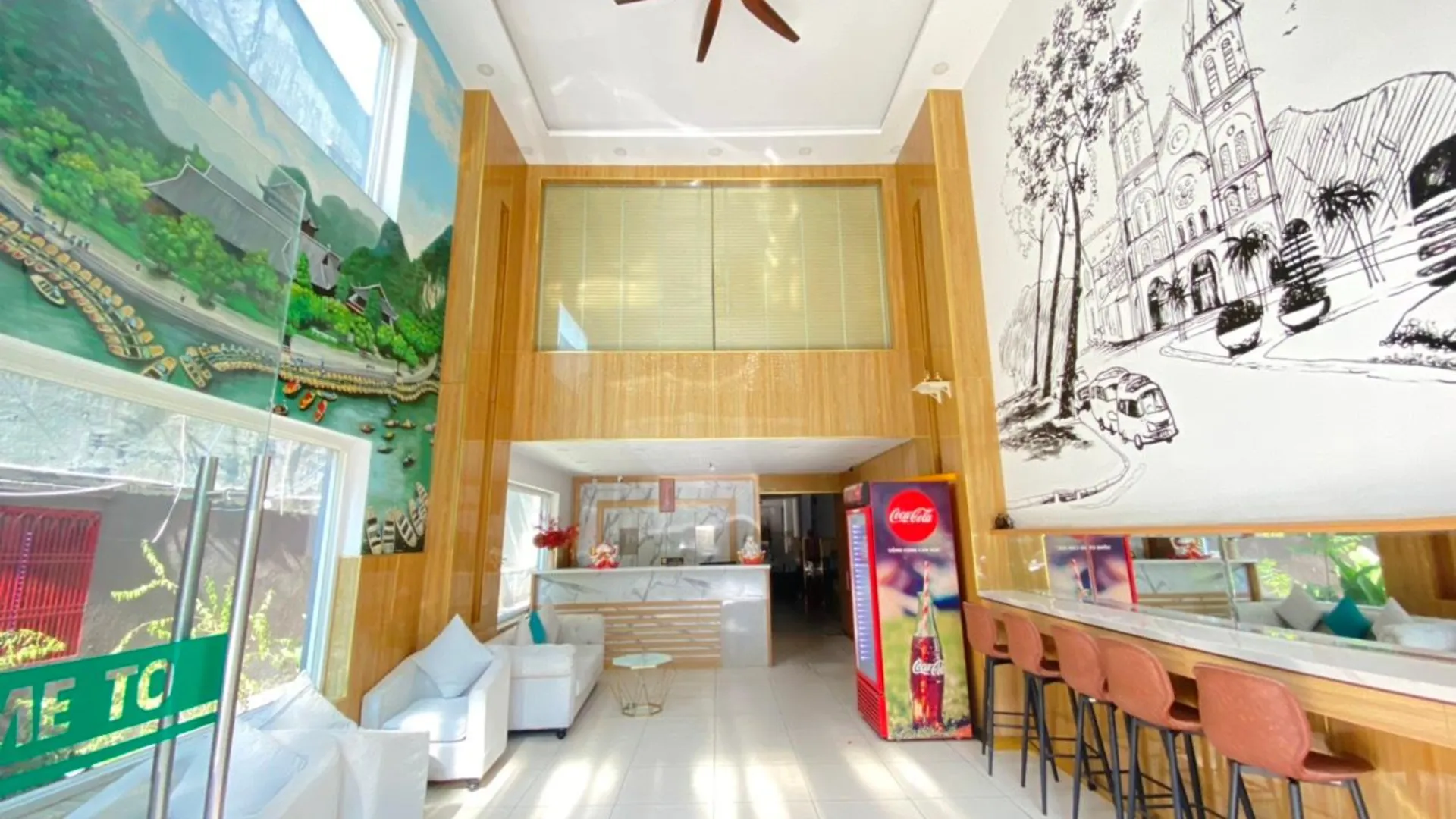 호치민 푸흥 호텔 2성급 호텔 로비