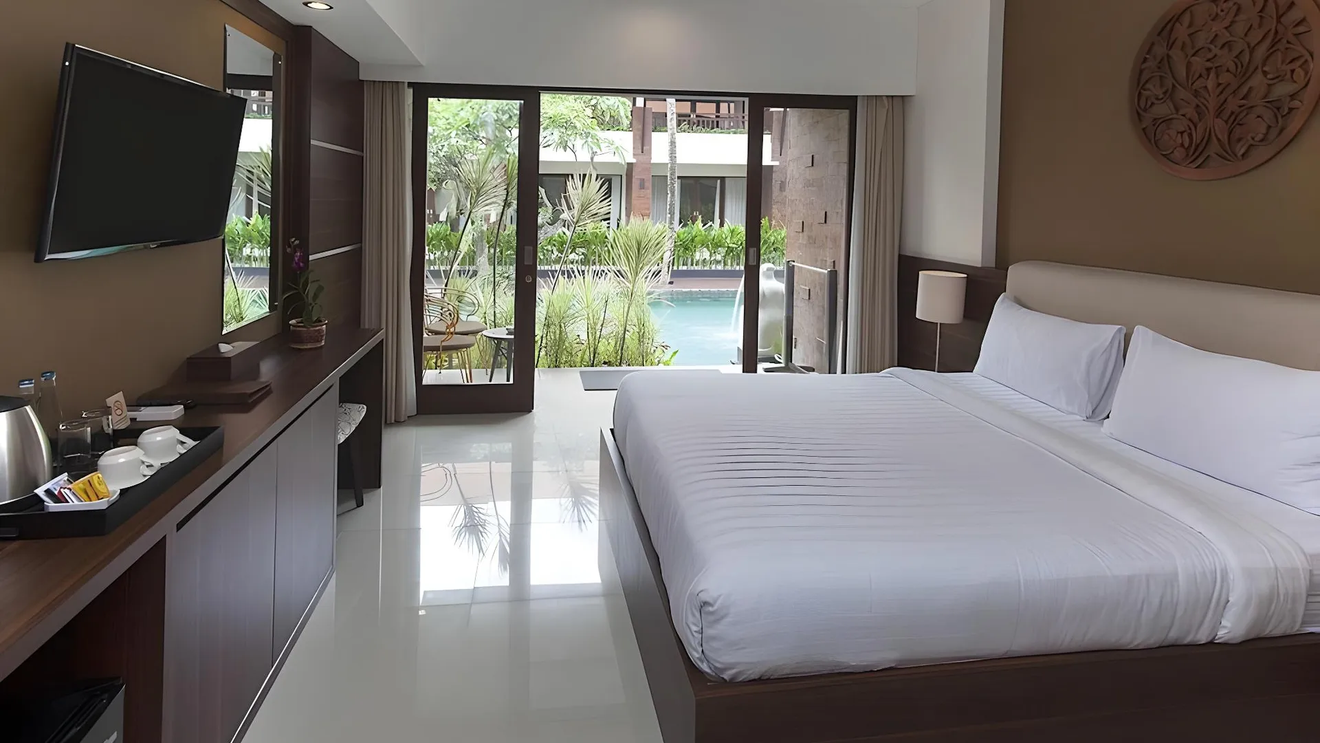 발리 아레나 리빙 2성급 호텔 전망