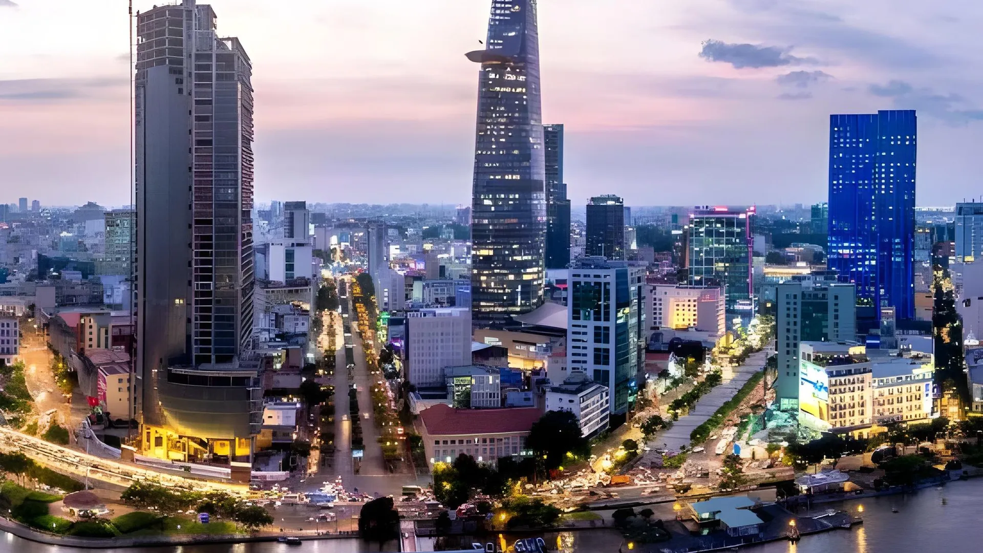 호치민 다이아몬드 호텔 - 사이공 나이트 푸드 근처 2성급 호텔 외관