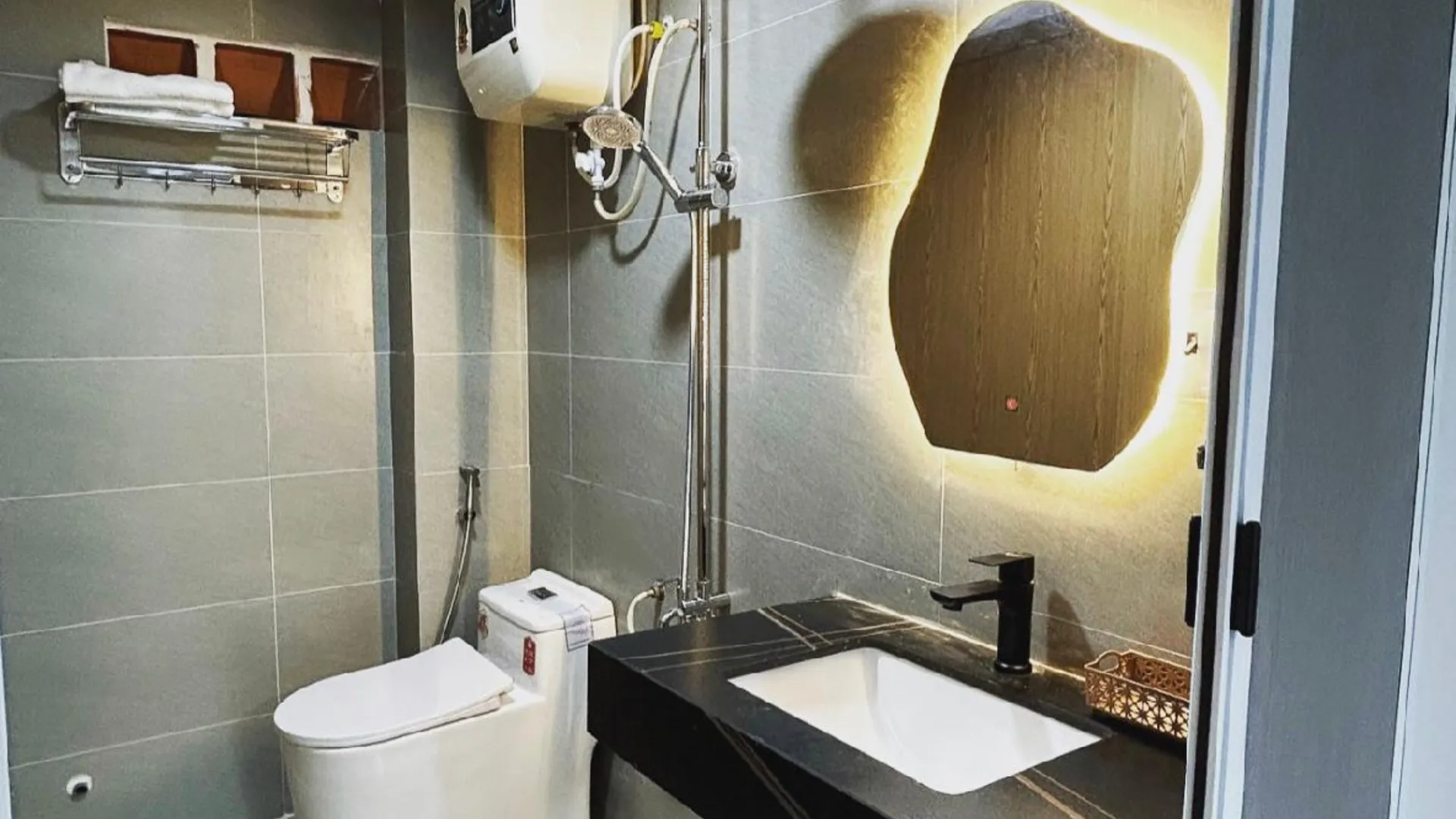 호치민 고밥의 방갈로 (50m², 침실 1개, 프라이빗 욕실 1개) 3성급 게스트하우스 객실