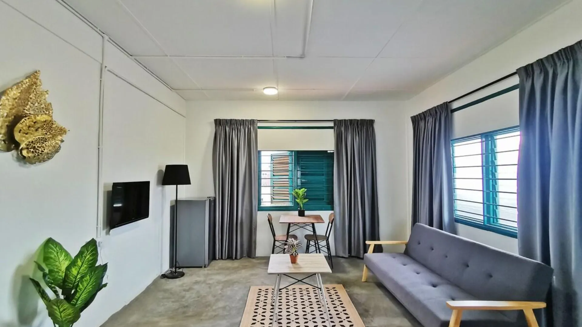 이포 캄풍 쿠차이의 프라이빗 하우스 (100m², 침실 1개, 프라이빗 욕실 2개) 3성급 싱글룸 객실