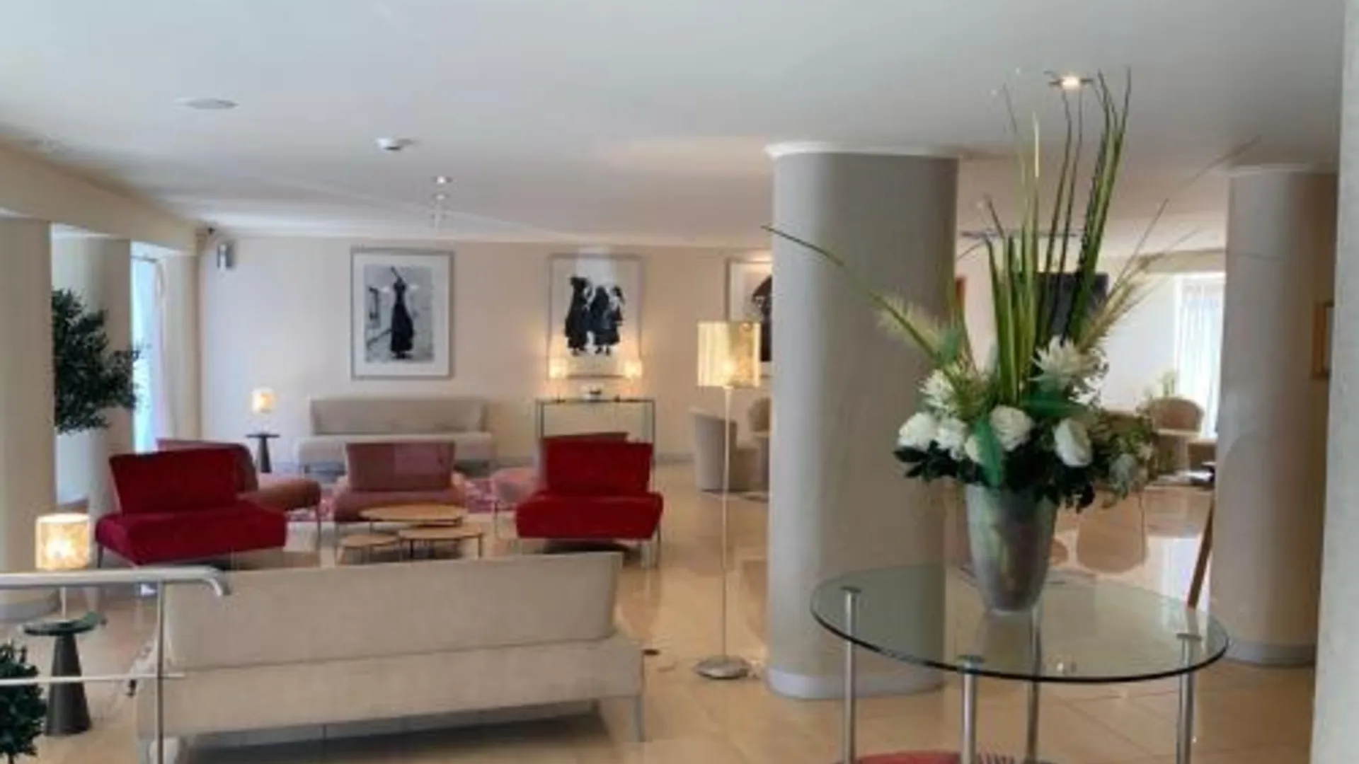 나자레 Hotel Mare 3성급 호텔 로비