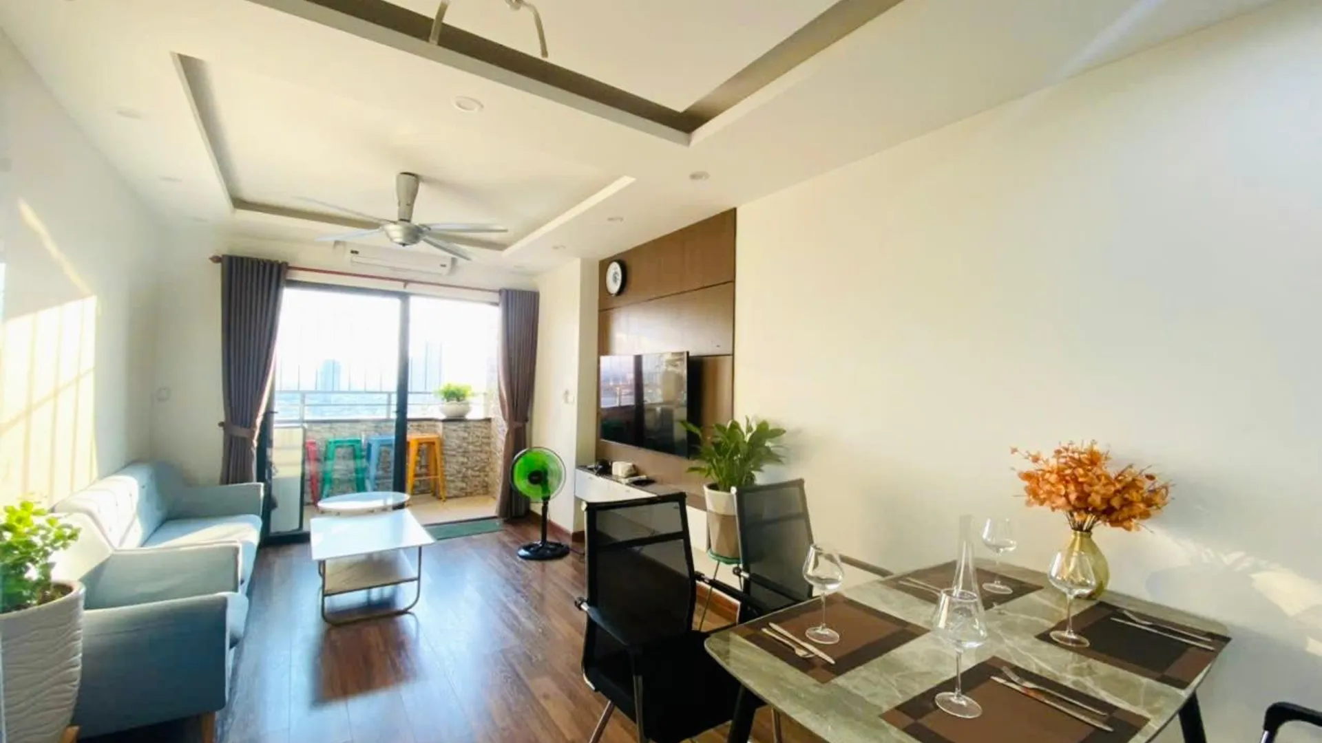 다낭 안 하이 박의 아파트먼트 (m², 침실 2개, 프라이빗 욕실 2개) 2성급 싱글룸 전망